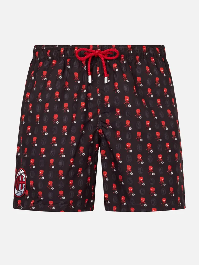 mc2-saint-barth-costume-lighting-special-edition-ac-milan-nero-rosso image 1