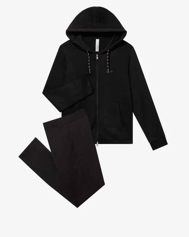 australian-minou-hoodie-tracksuit-tuta-con-cappuccio-nero image 1