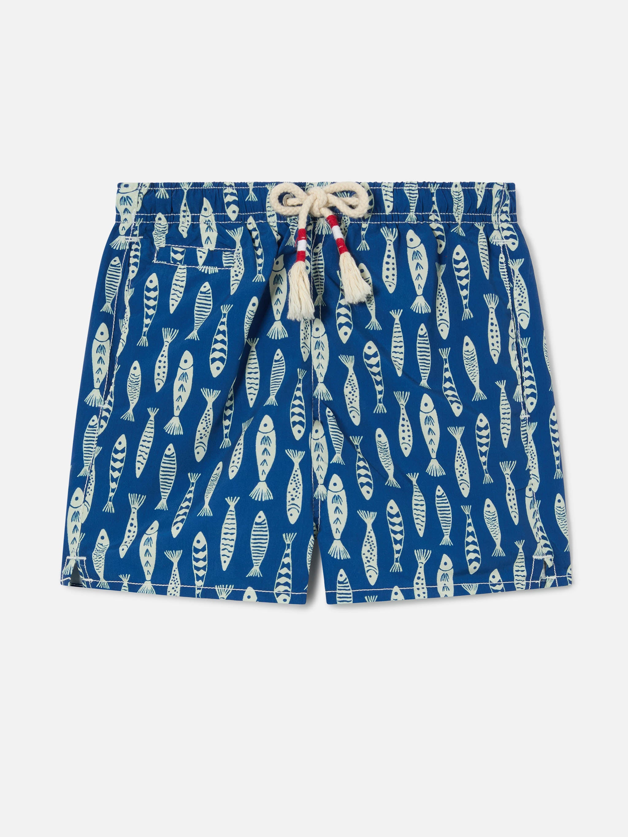 mc2-saint-barth-caprese-jr-costume-bambino-navy-stampa-sardine image 1