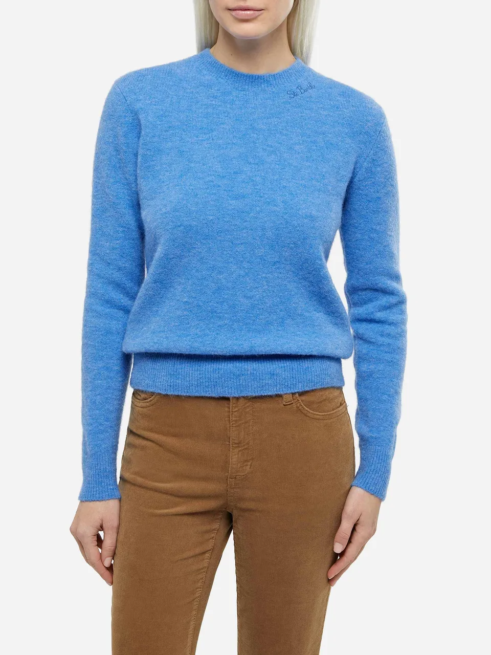 mc2-saint-barth-sorbonne-maglia-donna-dusty-blue-azzurro image 1