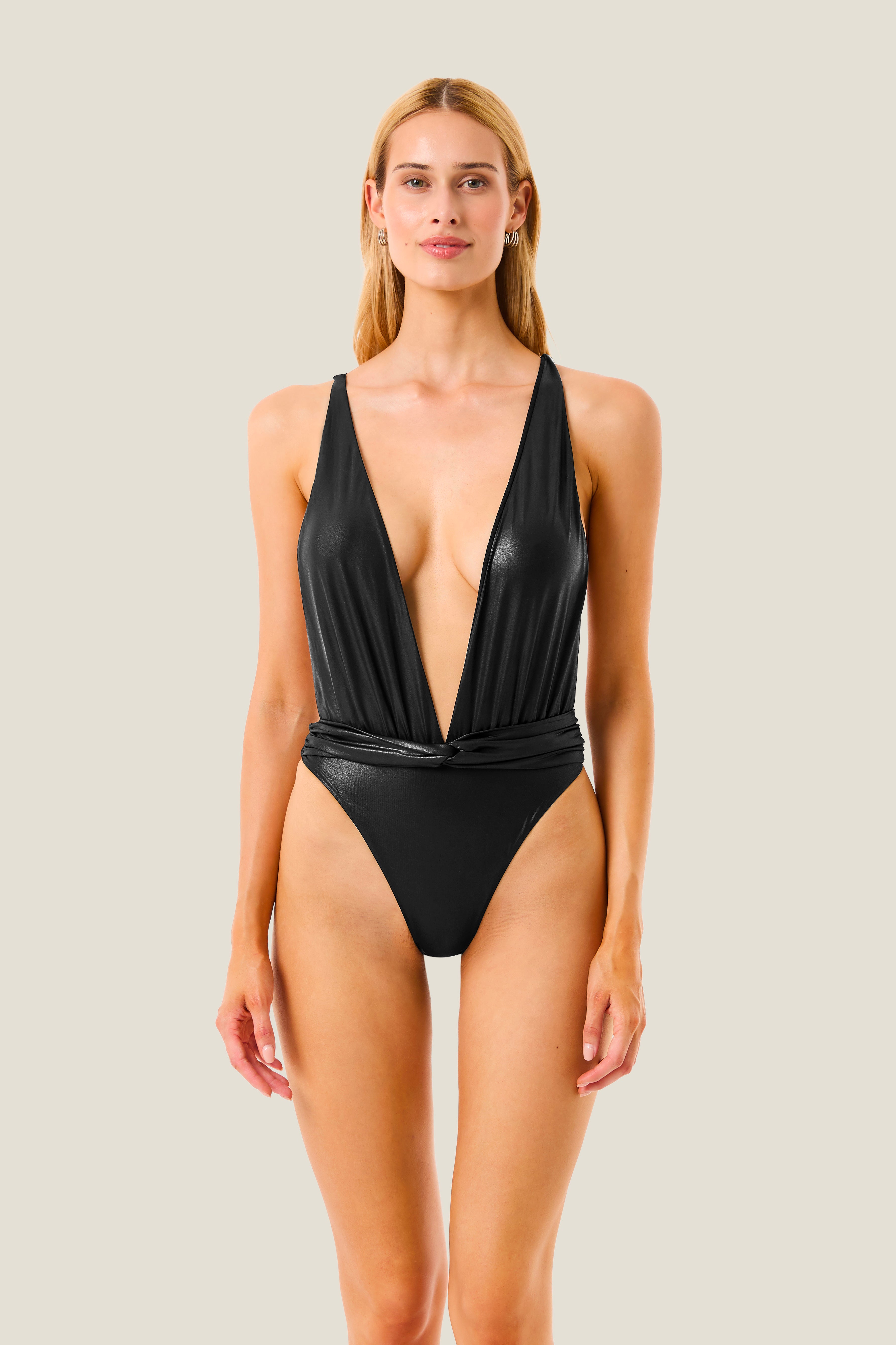 4giveness-costume-intero-metallic-touch-resort-donna image 1
