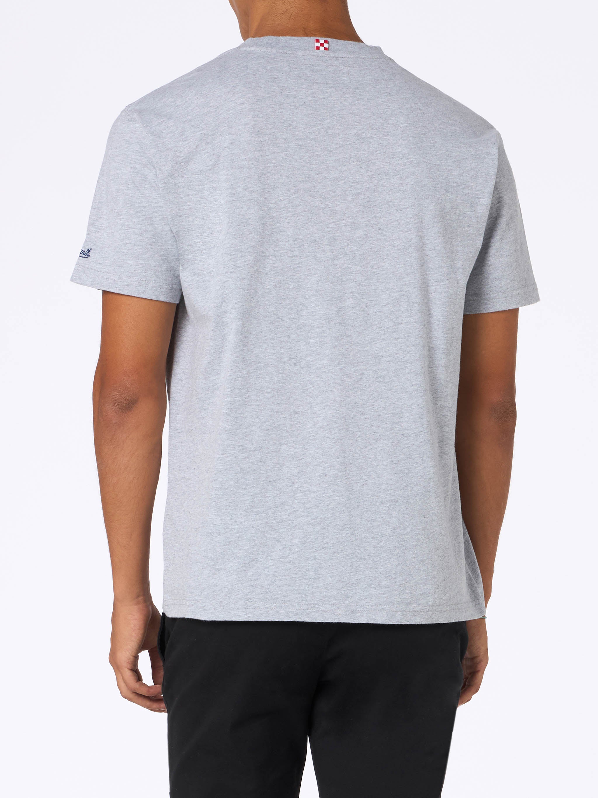 mc2-saint-barth-t-shirt-arnott-uomo-grigio-melange-spritz-special-edition image 5