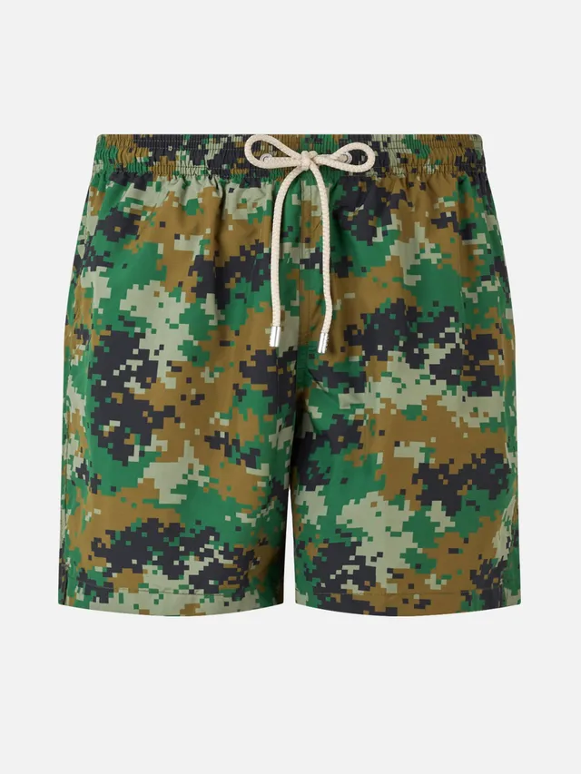 mc2-saint-barth-costume-lighting-uomo-camouflage-pixel-verde image 1