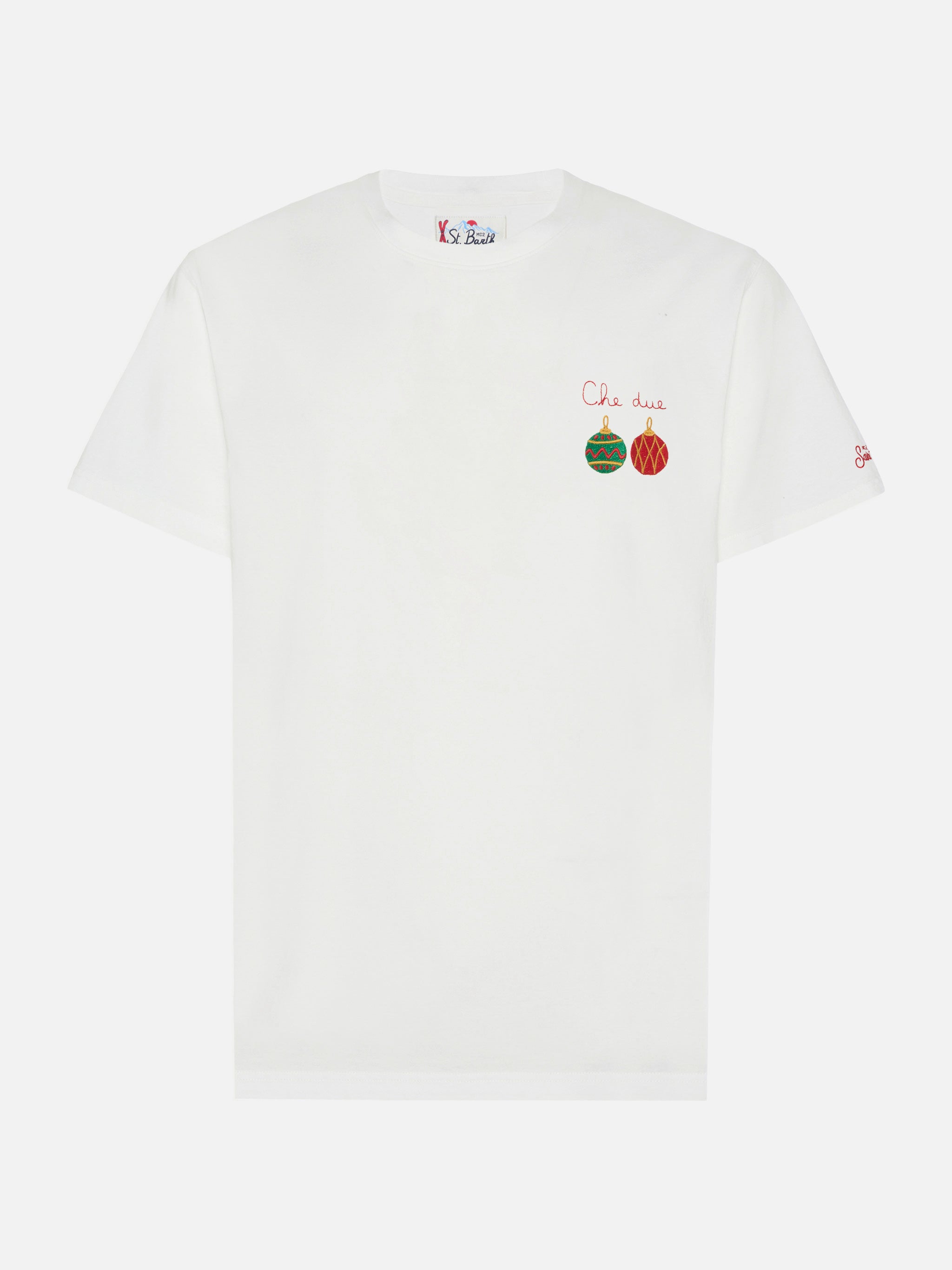 mc2-saint-barth-t-shirt-arnott-uomo-bianca-cotone-ricamo-che-due image 4