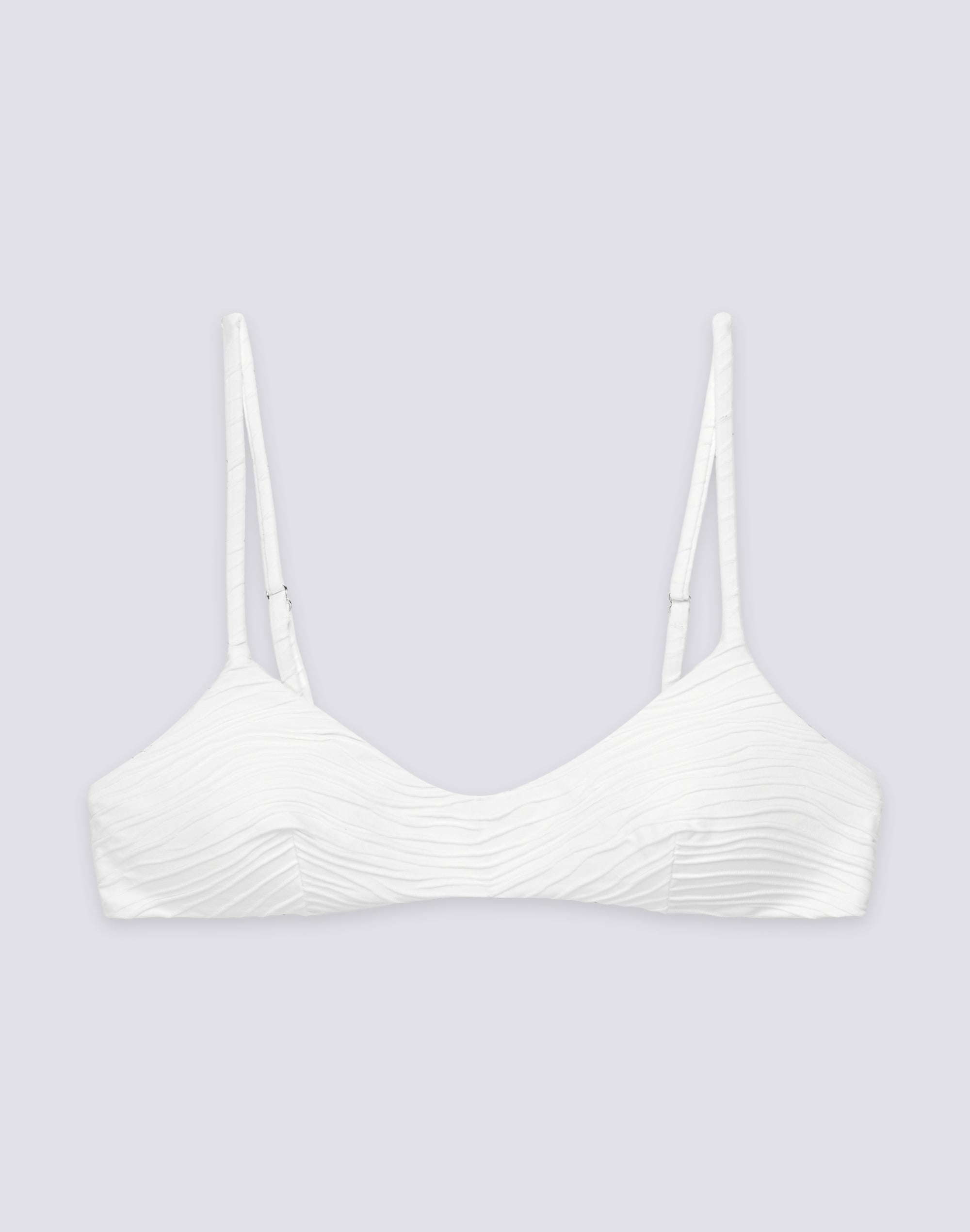 sundek-elodie-bikini-top-bralette-jacquard-effetto-wave-donna image 1