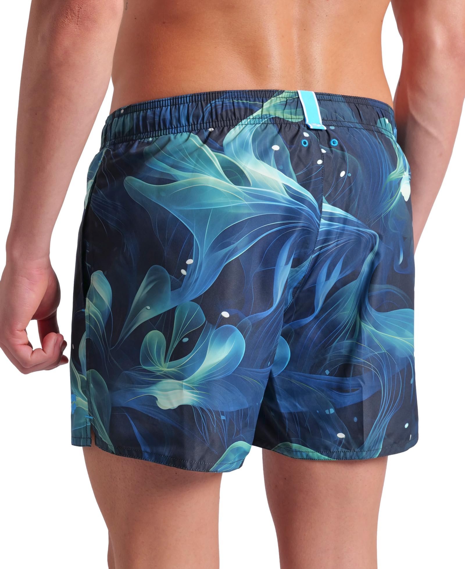 arena-water-prints-beach-short-uomo-swimming-pool-tasche-laterali image 5