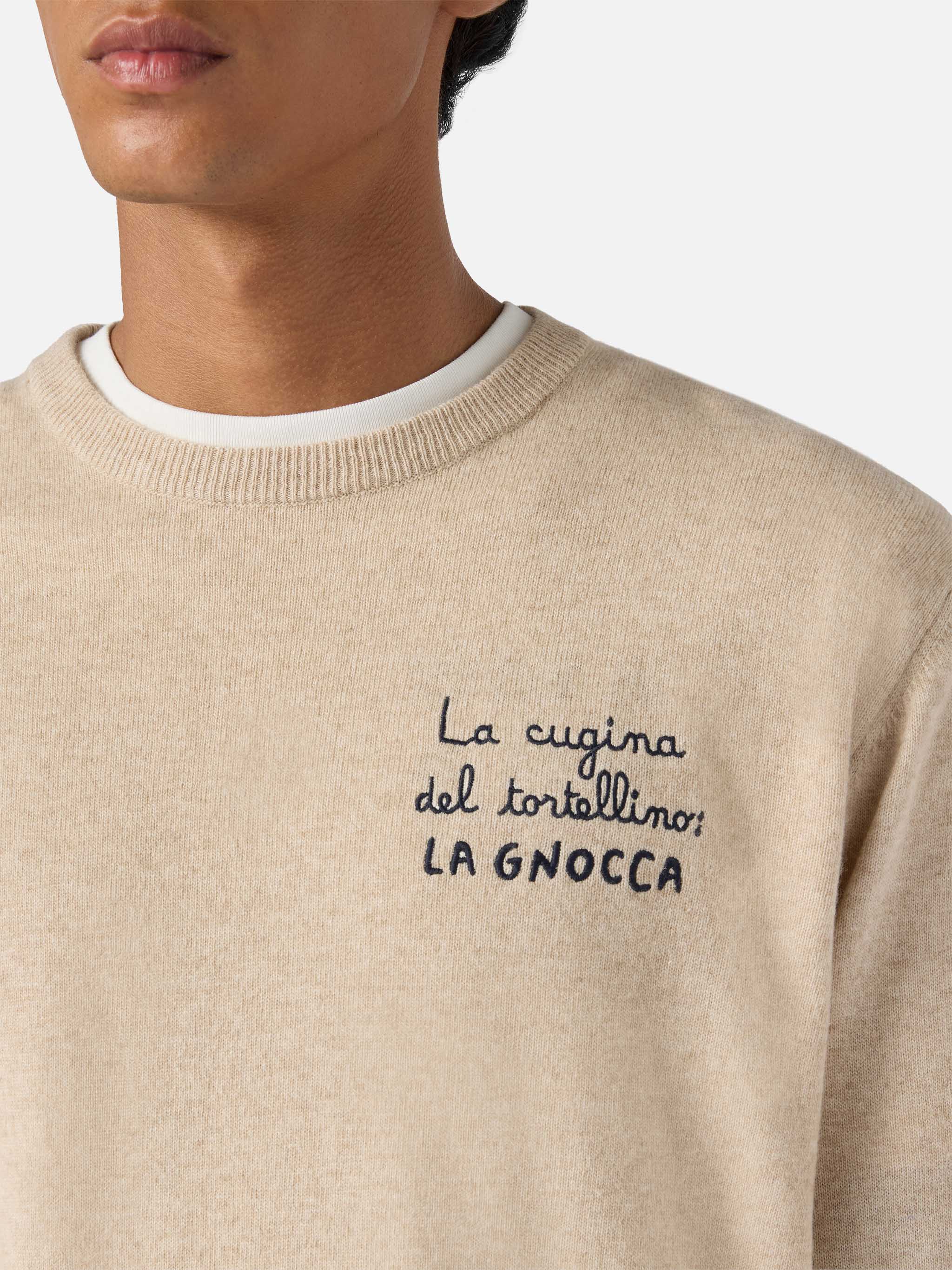 mc2-saint-barth-heron-light-girocollo-uomo-beige-misto-cashmere-vacanze-di-natal image 1