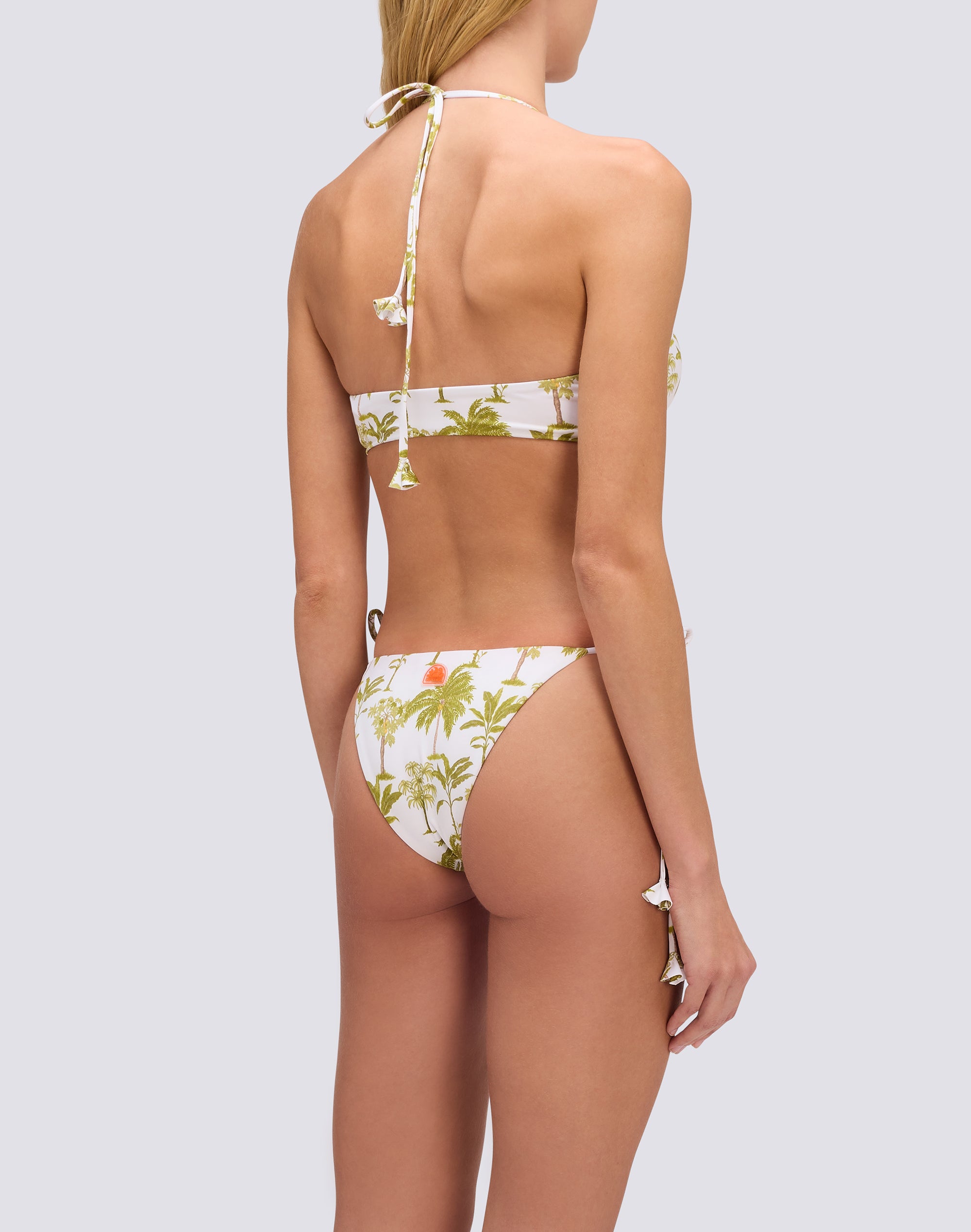 sundek-jennifer-w741ktl36ob-top-bikini-a-fascia-stampa-botanic-con-lacci-e-nappe image 3