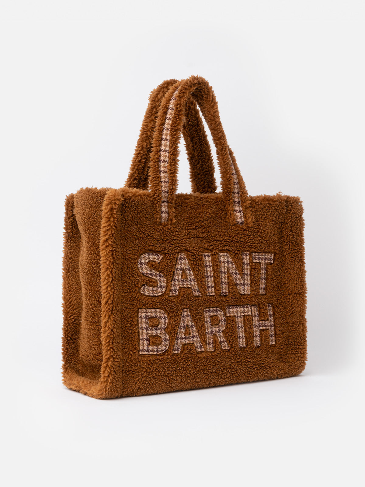 mc2-saint-barth-borsa-morbida-teddy-marrone-logo-scacchi image 3
