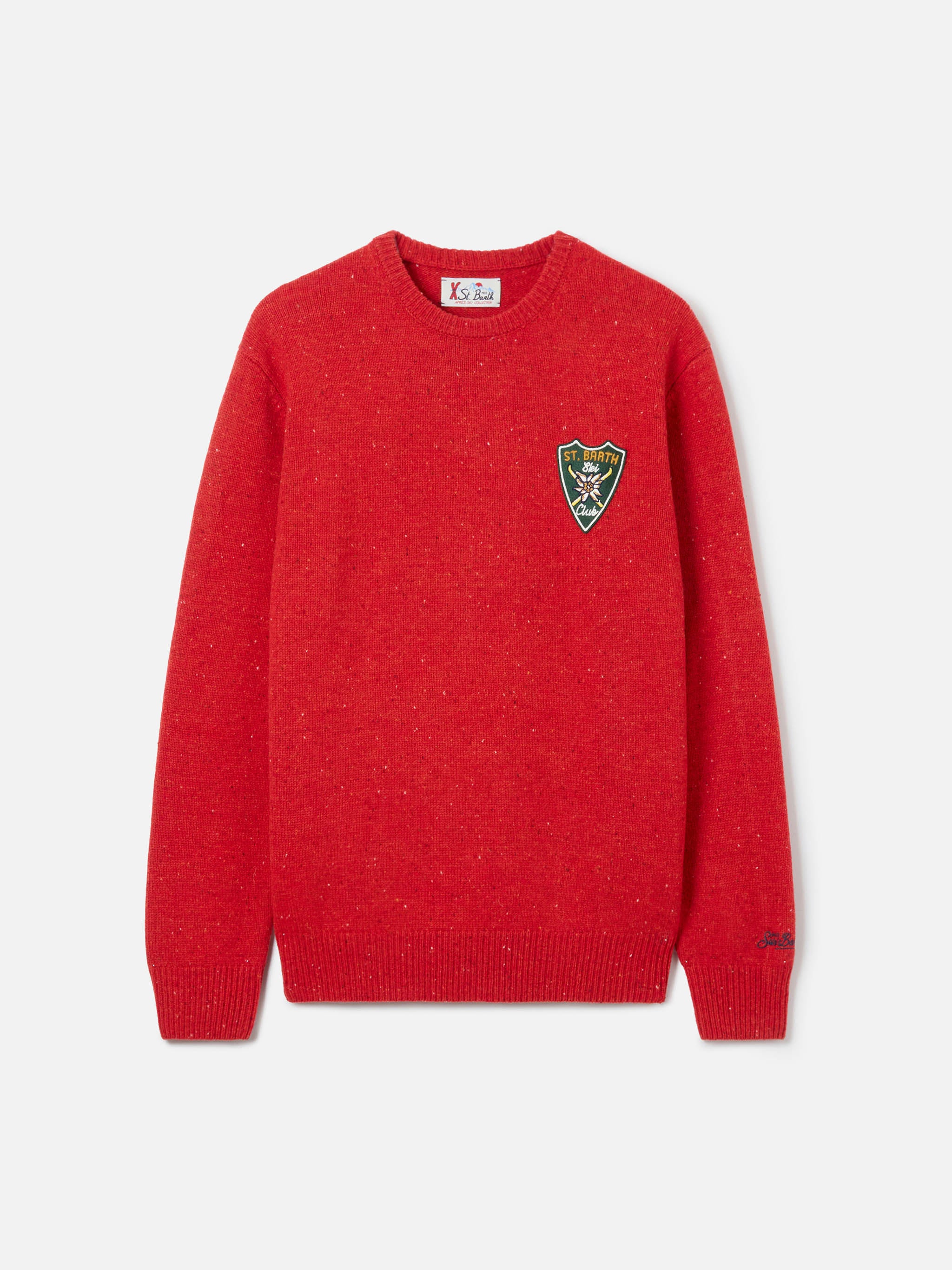 mc2-saint-barth-maglia-heron-rossa-con-patch-st-barth image 5