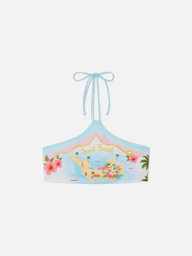 mc2-saint-barth-nairobi-top-bikini-halter-st-barth-map-azzurro image 1