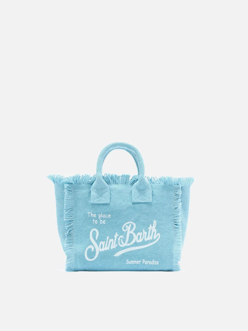 mc2-saint-barth-vanity-mini-borsa-in-canvas-azzurra-tinta-unita image 1