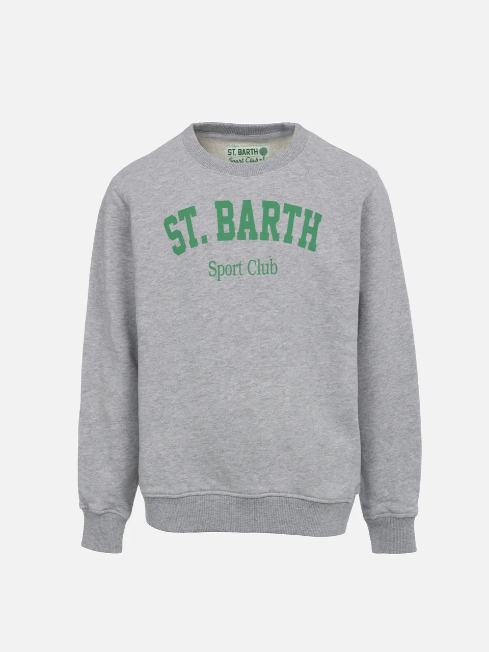 mc2-saint-barth-bobby-felpa-bambino-st-barth-sport-club-grigia image 1