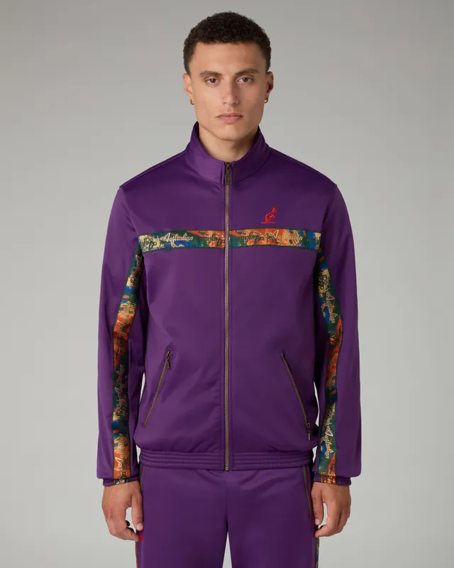 australian-nebula-tape-track-jacket-giacca-in-acetato-viola image 1