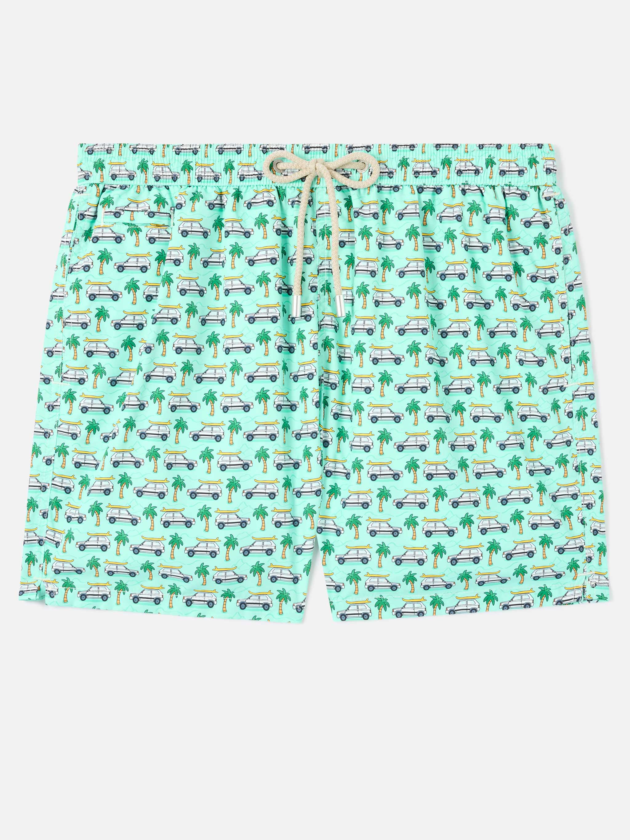 mc2-saint-barth-lighting-micro-costume-uomo-panda-verde-special-edition image 1