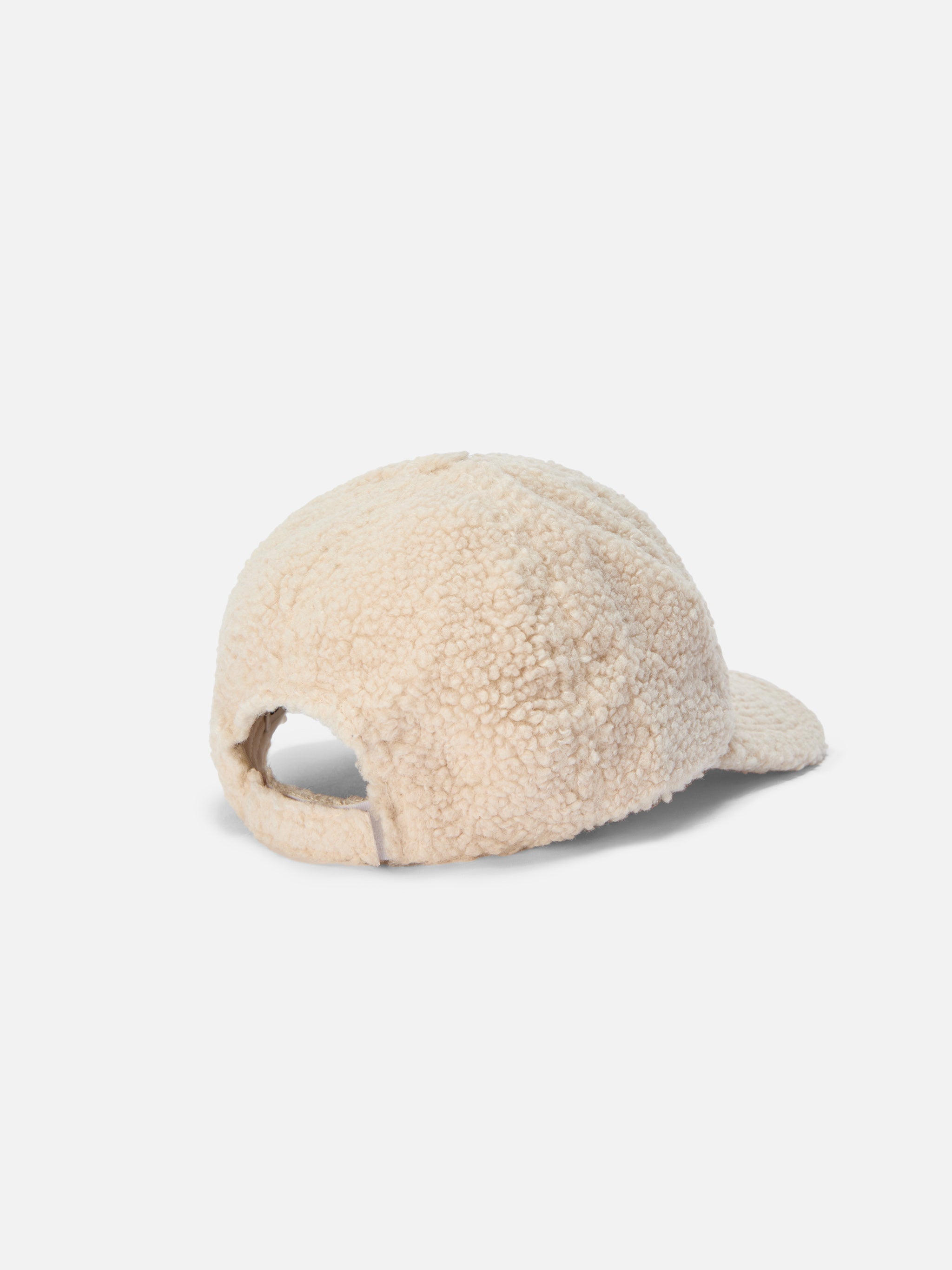 mc2-saint-barth-cappello-baseball-in-sherpa-beige-con-visiera image 3