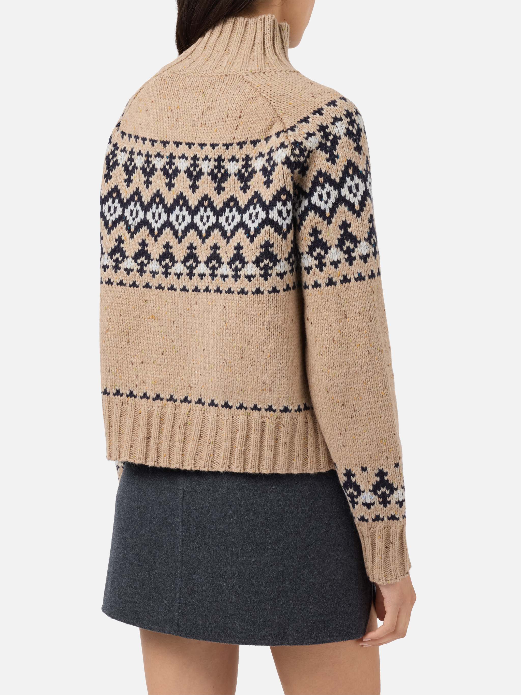 mc2-saint-barth-myra-maglione-donna-donegal-fair-isle-beige image 3