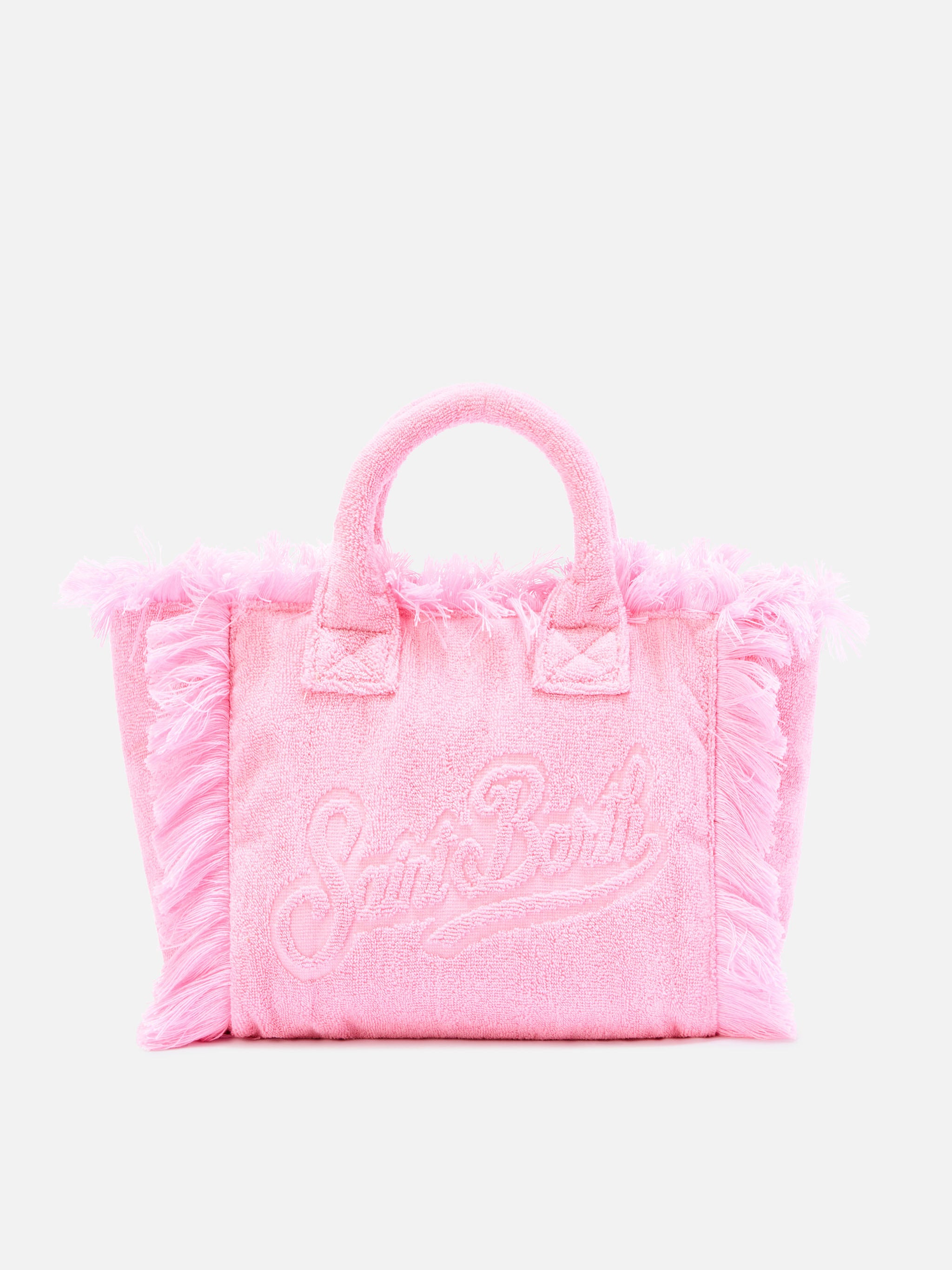 mc2-saint-barth-colette-borsa-effetto-spugna-rosa image 1