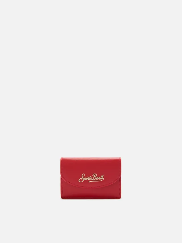 mc2-saint-barth-card-holder-portacarte-in-pelle-rosso image 1