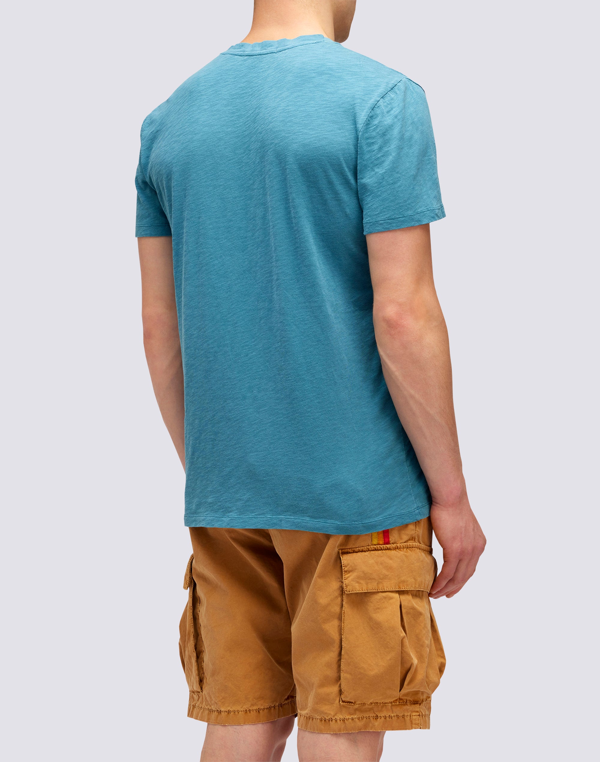 sundek-t-shirt-uomo-tinto-capo-scollo-a-v-mezza-manica image 2