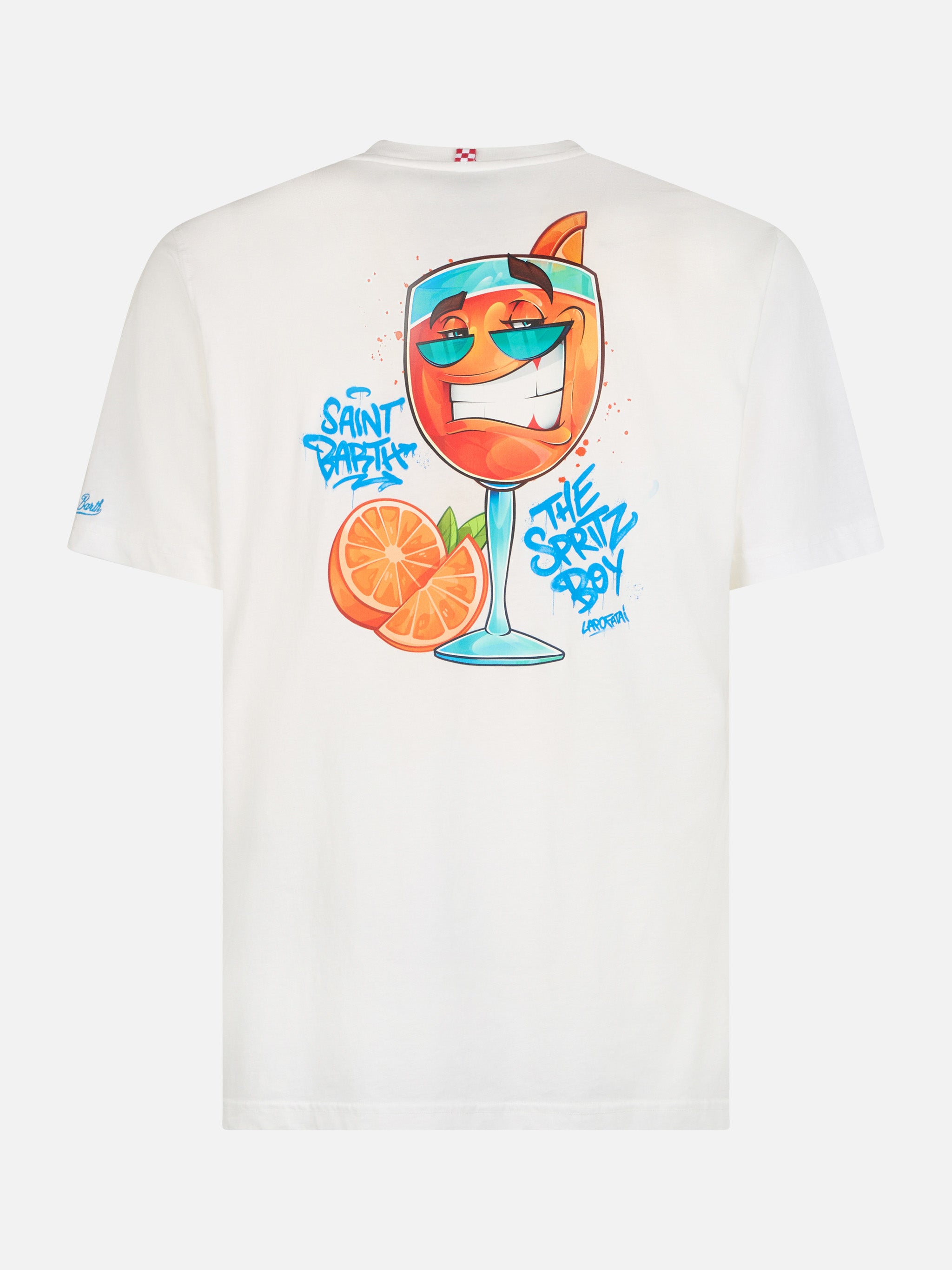 mc2-saint-barth-t-shirt-cryptopuppets-spritz-con-stampa-fronte-e-retro-special-e image 1