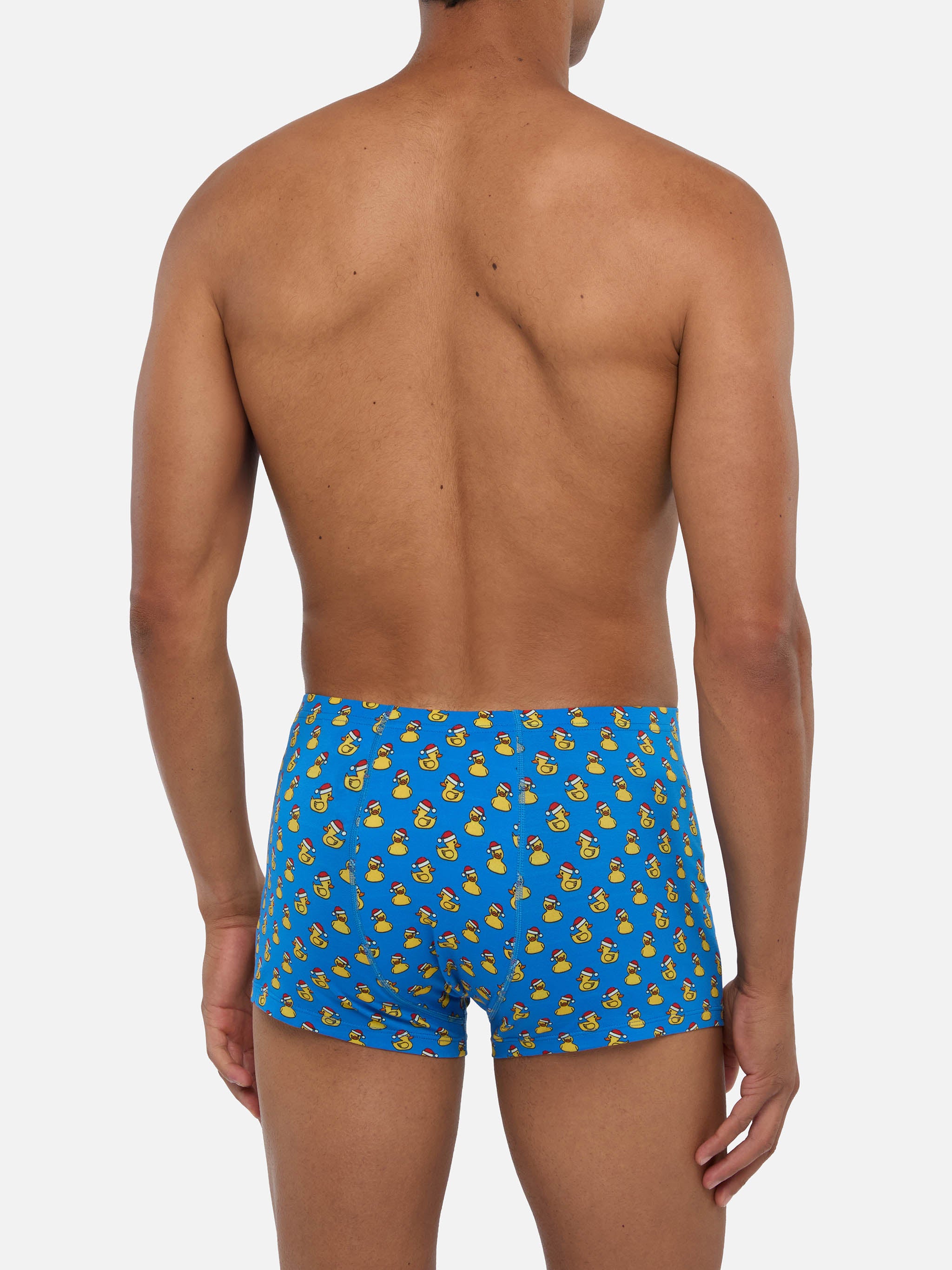 boxer-uomo-mc2-saint-barth-howard-in-microfibra-stretch-stampa-paperelle image 4