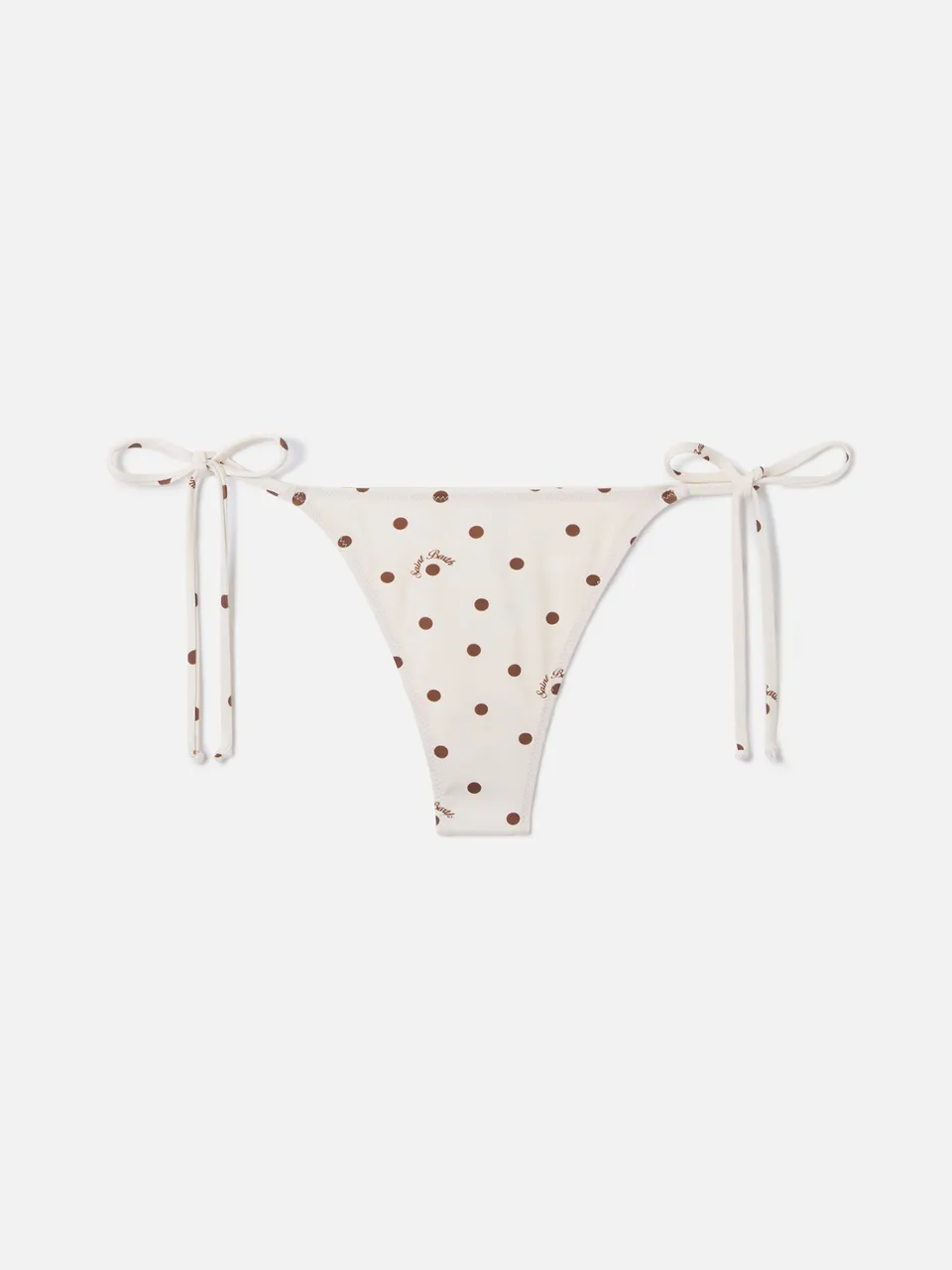mc2-saint-barth-slip-mare-norah-perizoma-beige-pois-donna image 1