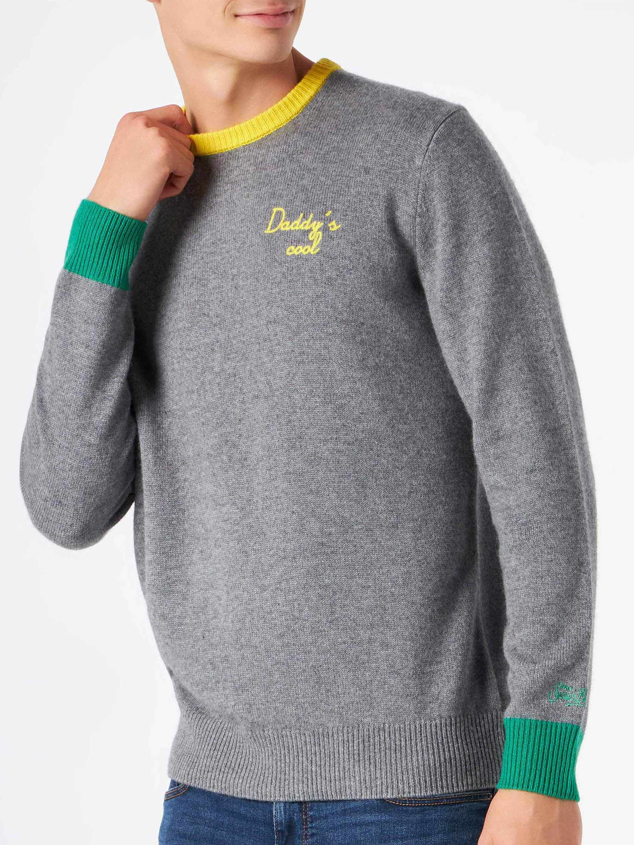 mc2-saint-barth-maglione-heron-girocollo-in-misto-cashmere-con-ricamo-daddy-s-co image 4