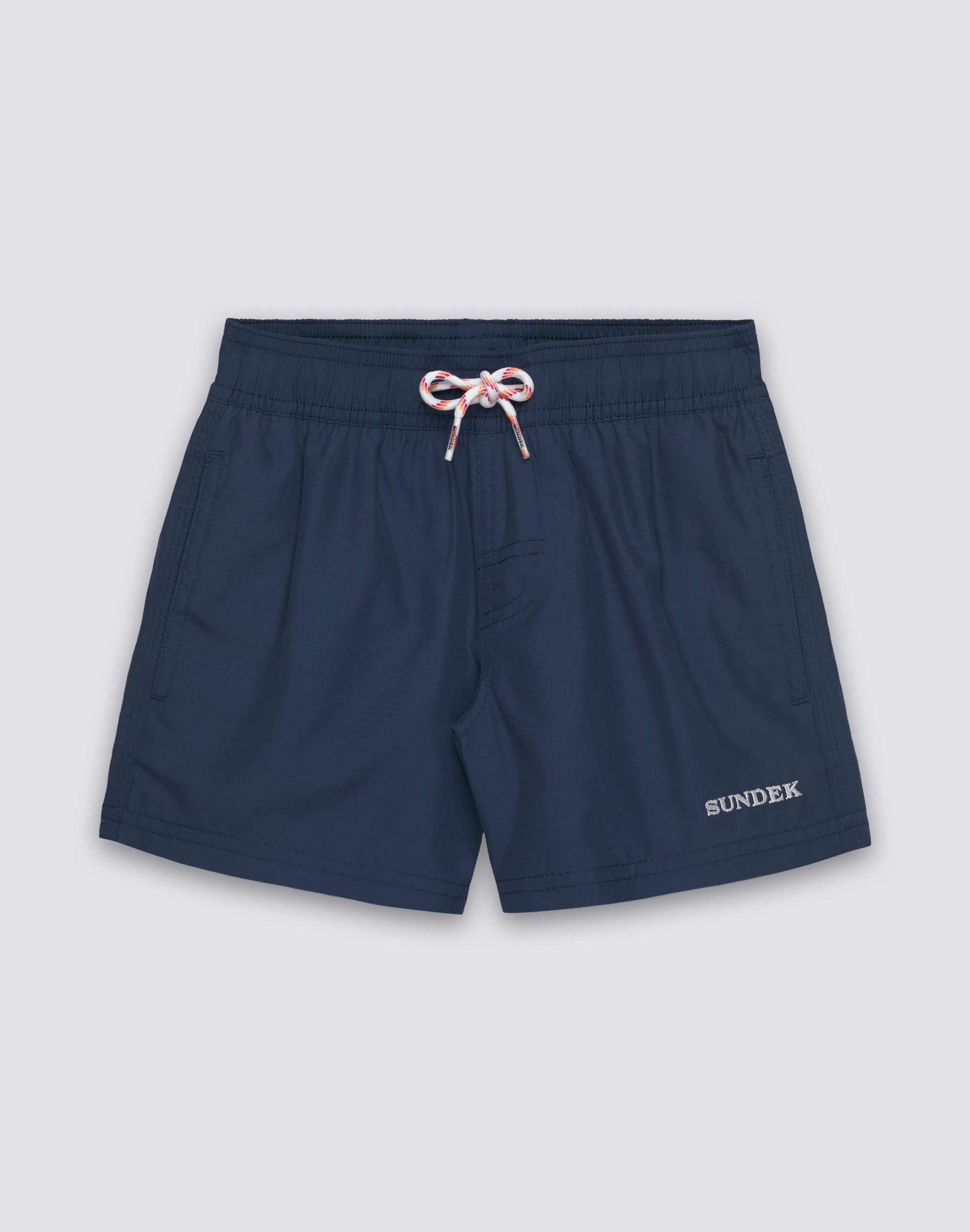 sundek-b734bdrt300-costume-da-bagno-bambino-tinta-unita-tricolore-in-repreve image 1