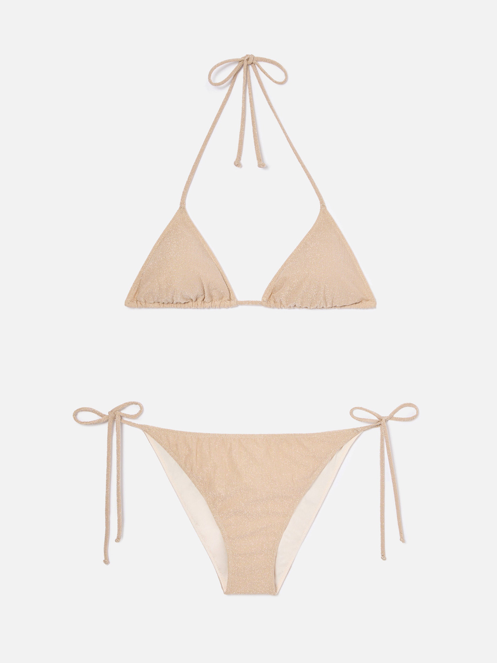 mc2-saint-barth-leah-teen-bikini-ragazza-triangolo-lurex-oro image 1