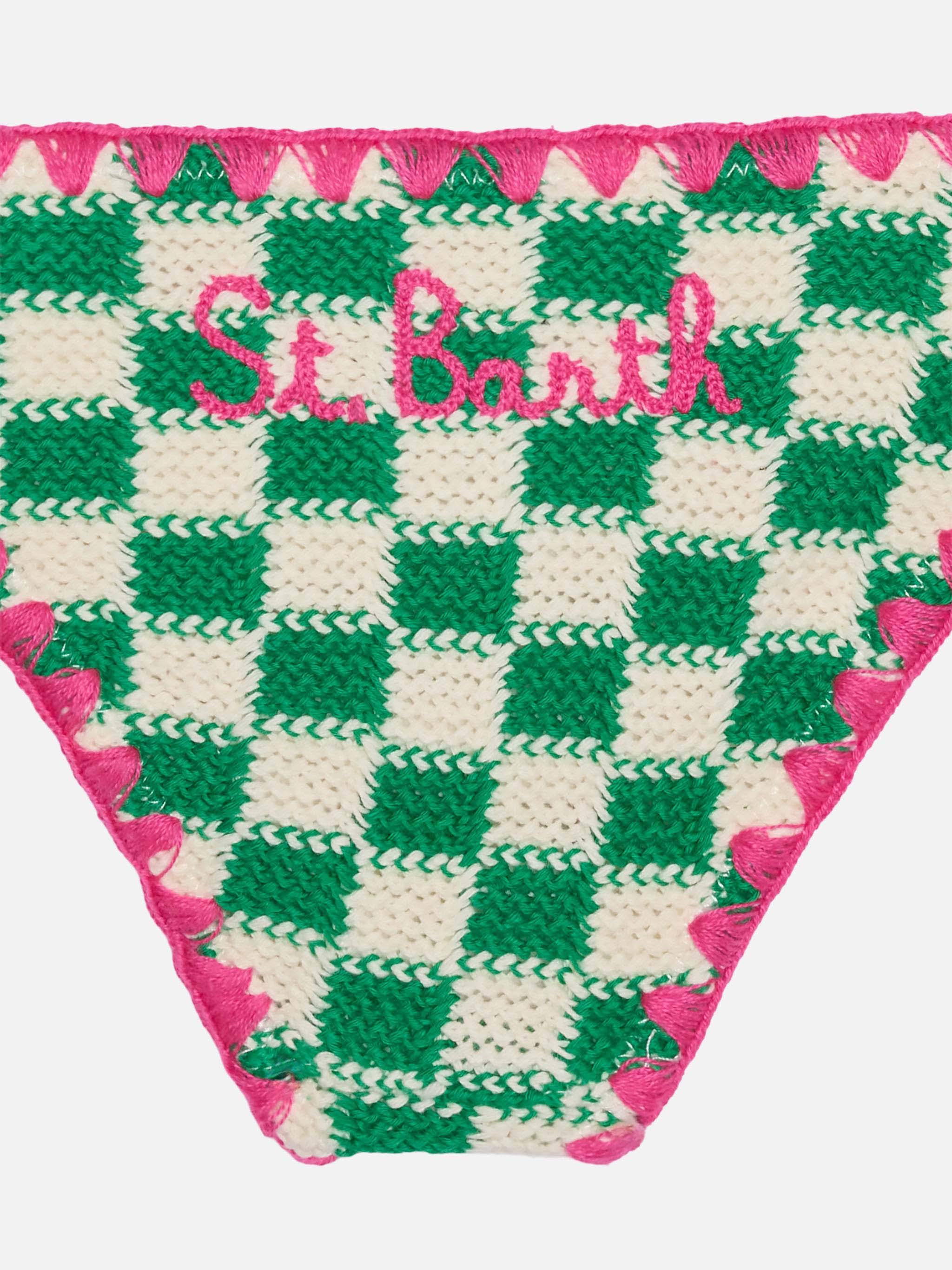 mc2-saint-barth-bikini-bimba-bralette-con-ricamo-verde image 3