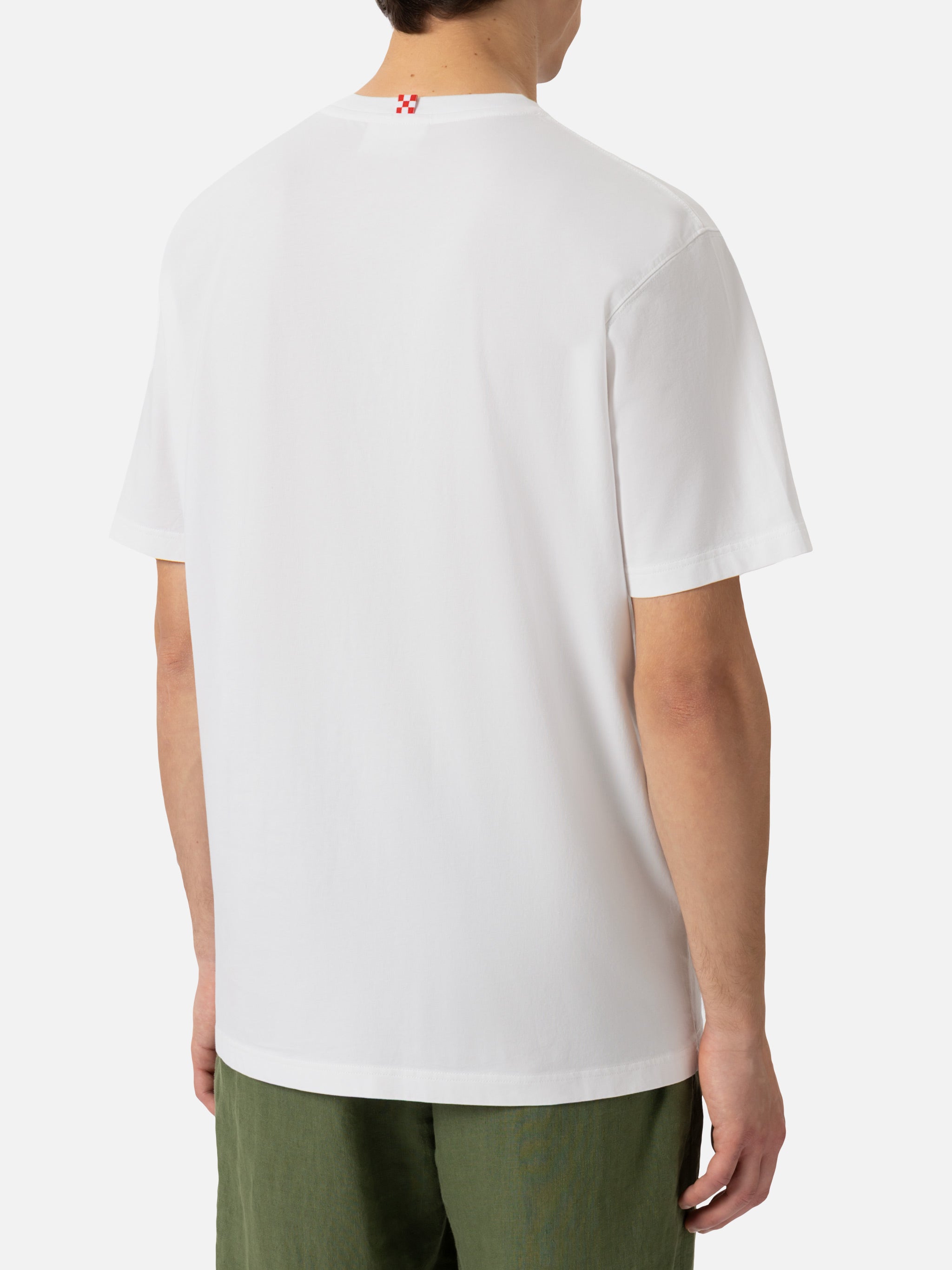 mc2-saint-barth-t-shirt-man-let-the-summer-be-gin-in-cotone-bianco image 4