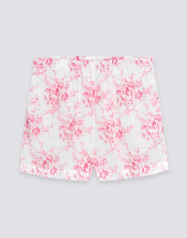 sundek-goldenwave-w400wkvl3jd-shorts-donna-a-vita-elasticata-con-fantasia-rose-d image 1
