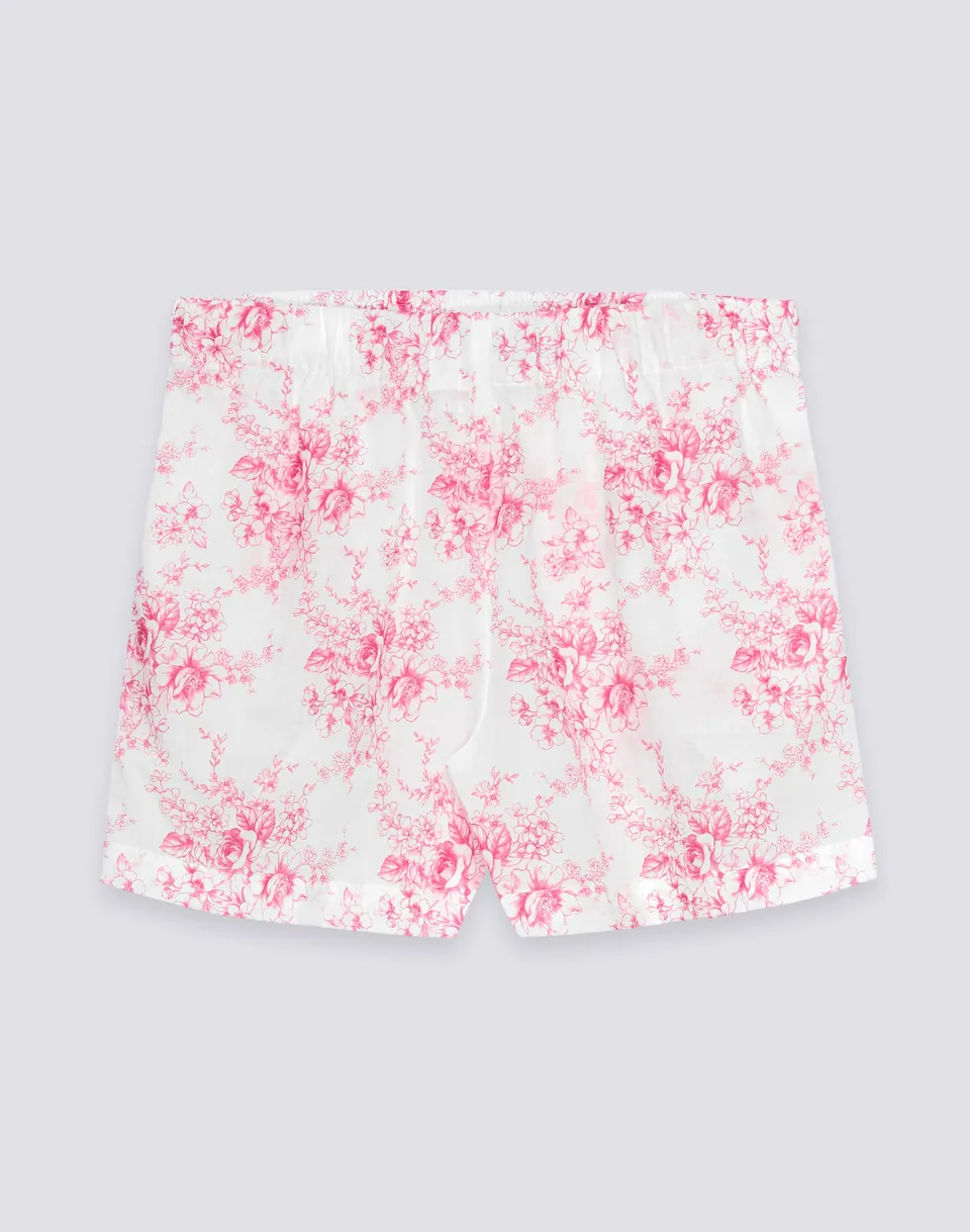 sundek-goldenwave-w400wkvl3jd-shorts-donna-a-vita-elasticata-con-fantasia-rose-d image 1