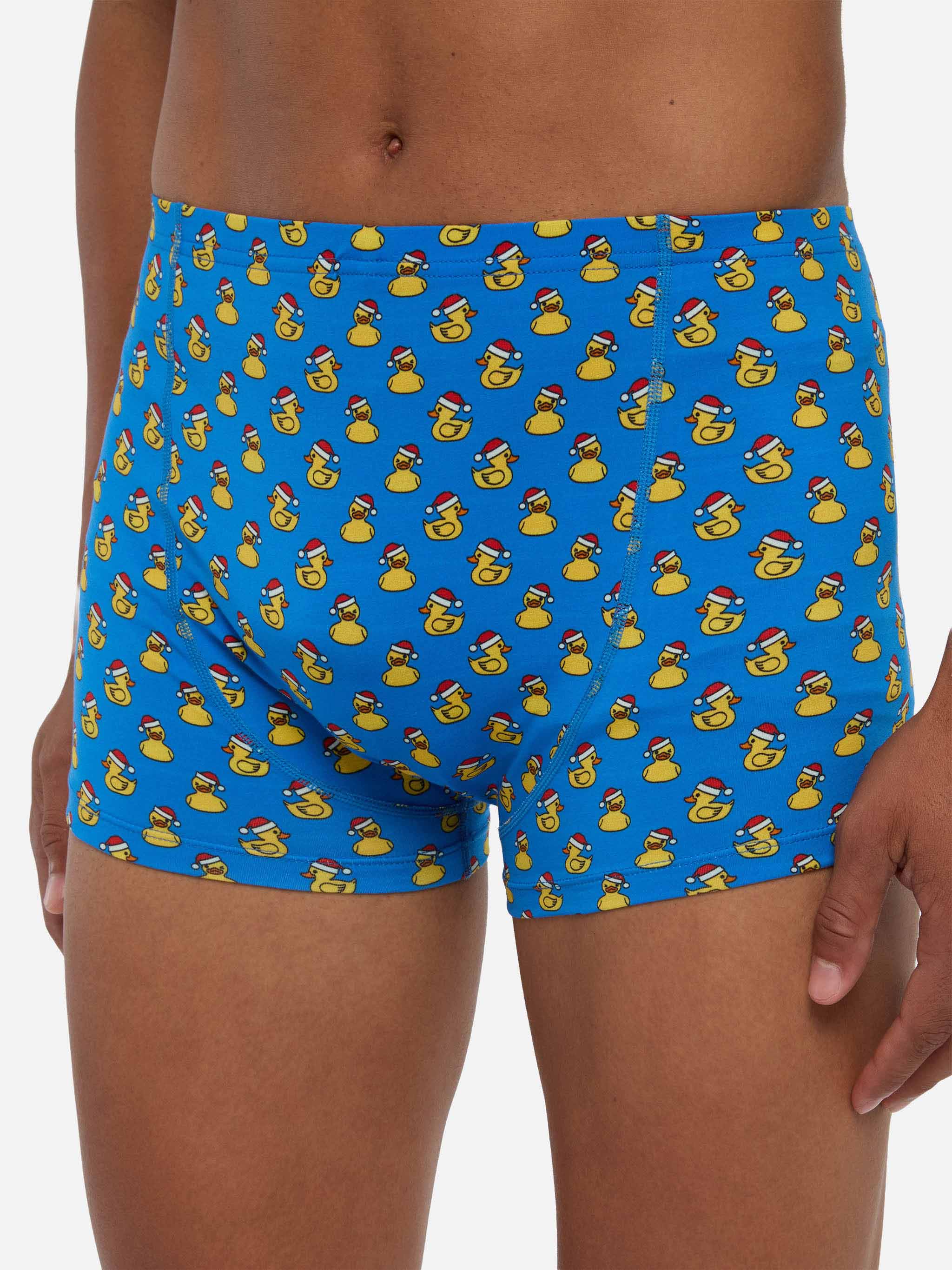 boxer-uomo-mc2-saint-barth-howard-in-microfibra-stretch-stampa-paperelle image 3