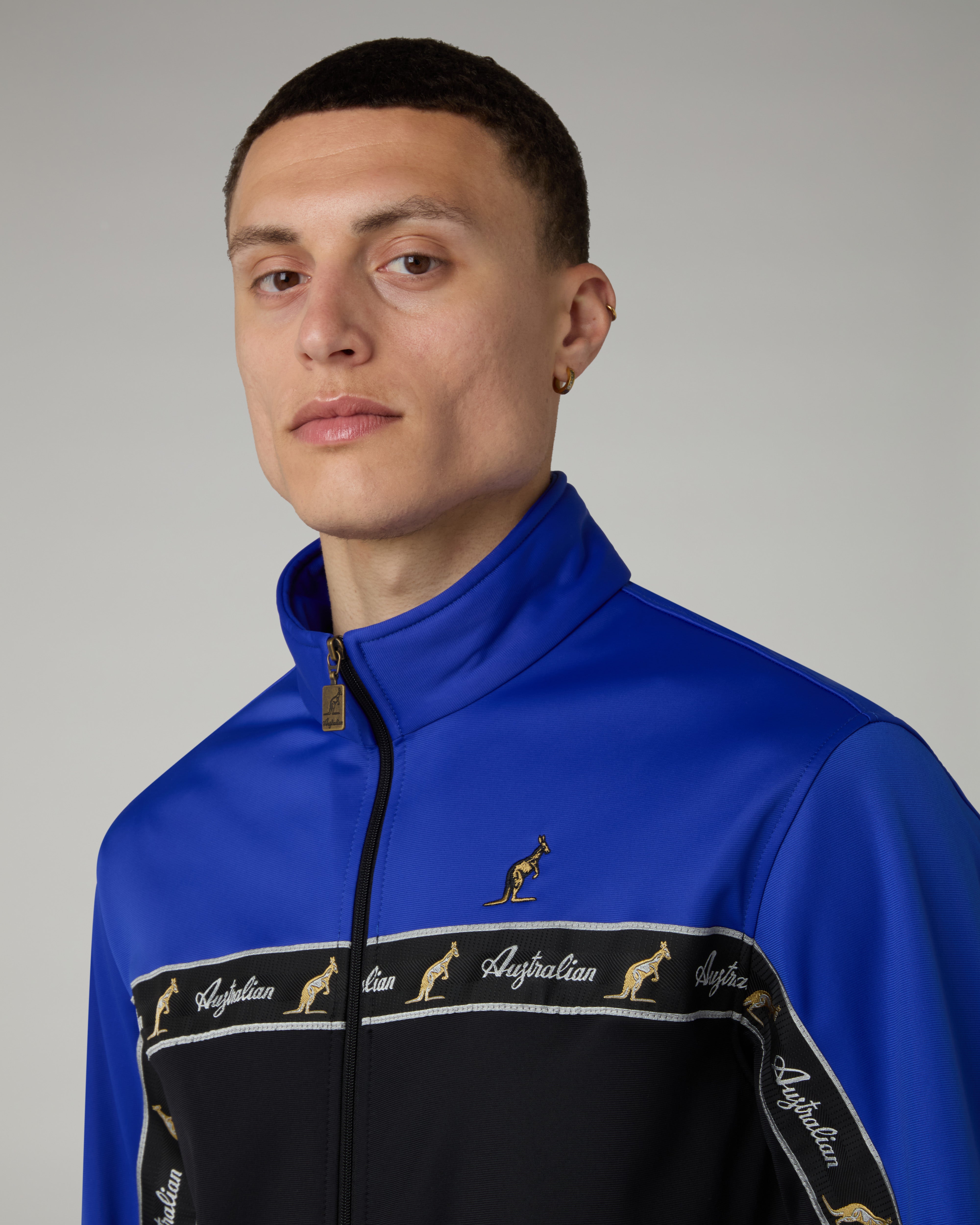 australian-essential-duo-giacca-track-acetato-full-zip-blu image 4