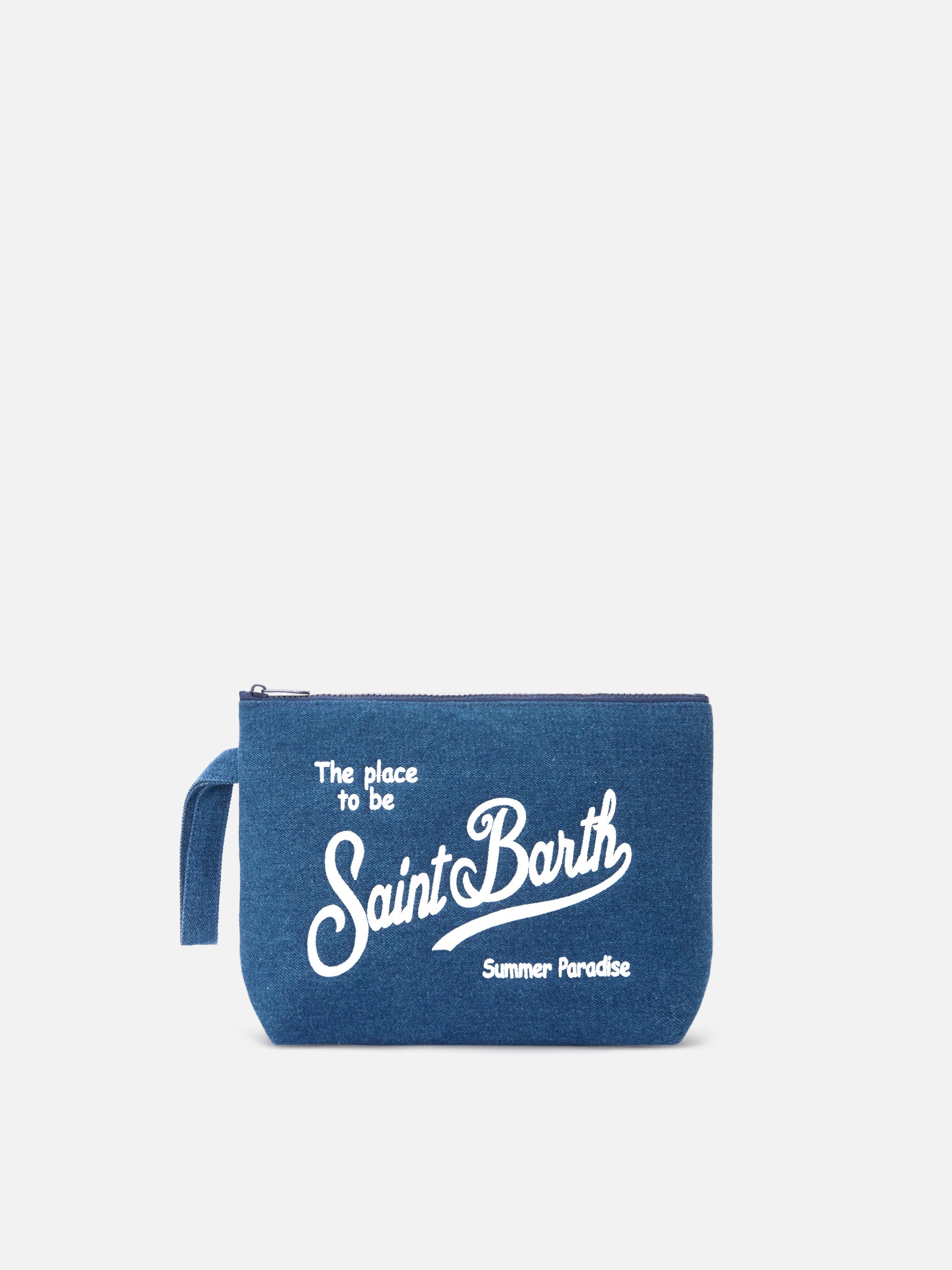 mc2-saint-barth-pochette-aline-in-tessuto-scuba-effetto-denim-blu-scuro image 1