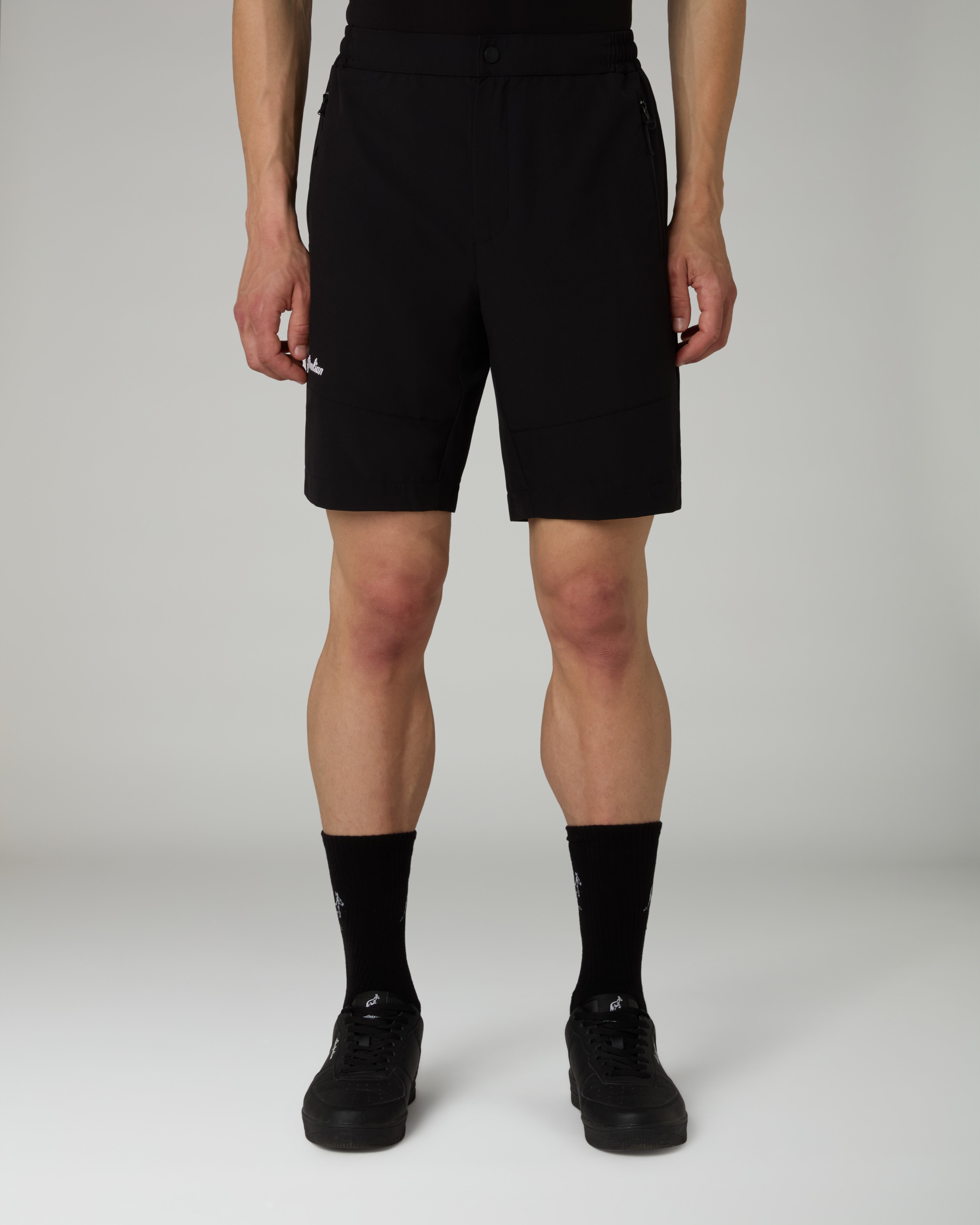 australian-city-slam-short-short-sportivo-nero image 1