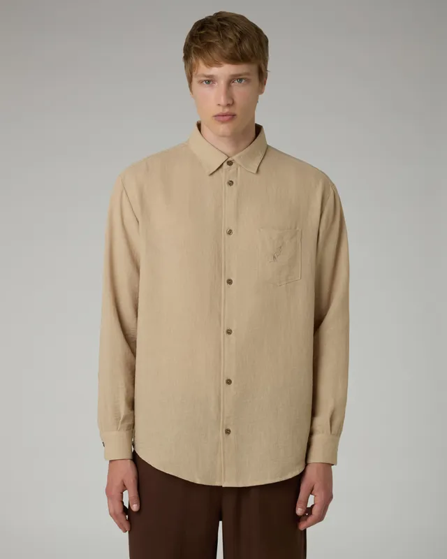 australian-doric-camicia-manica-lunga-kaki image 1