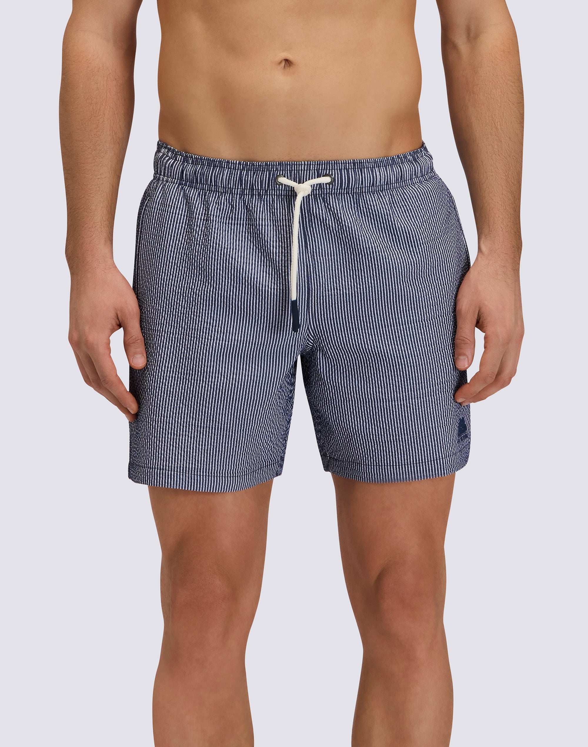 sundek-goldenwave-boardshort-uomo-media-lunghezza-tinto-filo-a-righe image 2