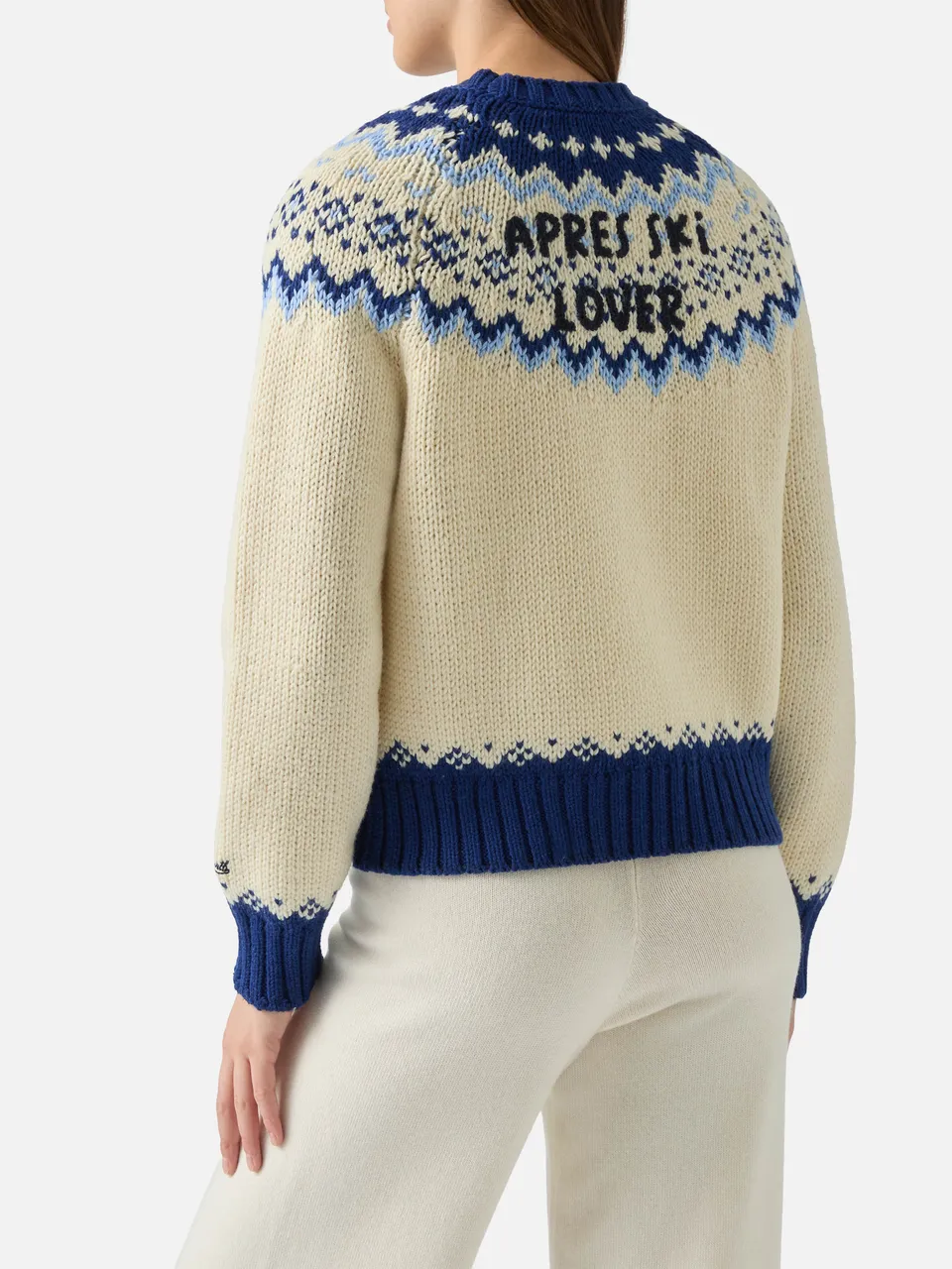 mc2-saint-barth-maglione-kyla-in-lana-grigio-con-jacquard-st-moritz image 1