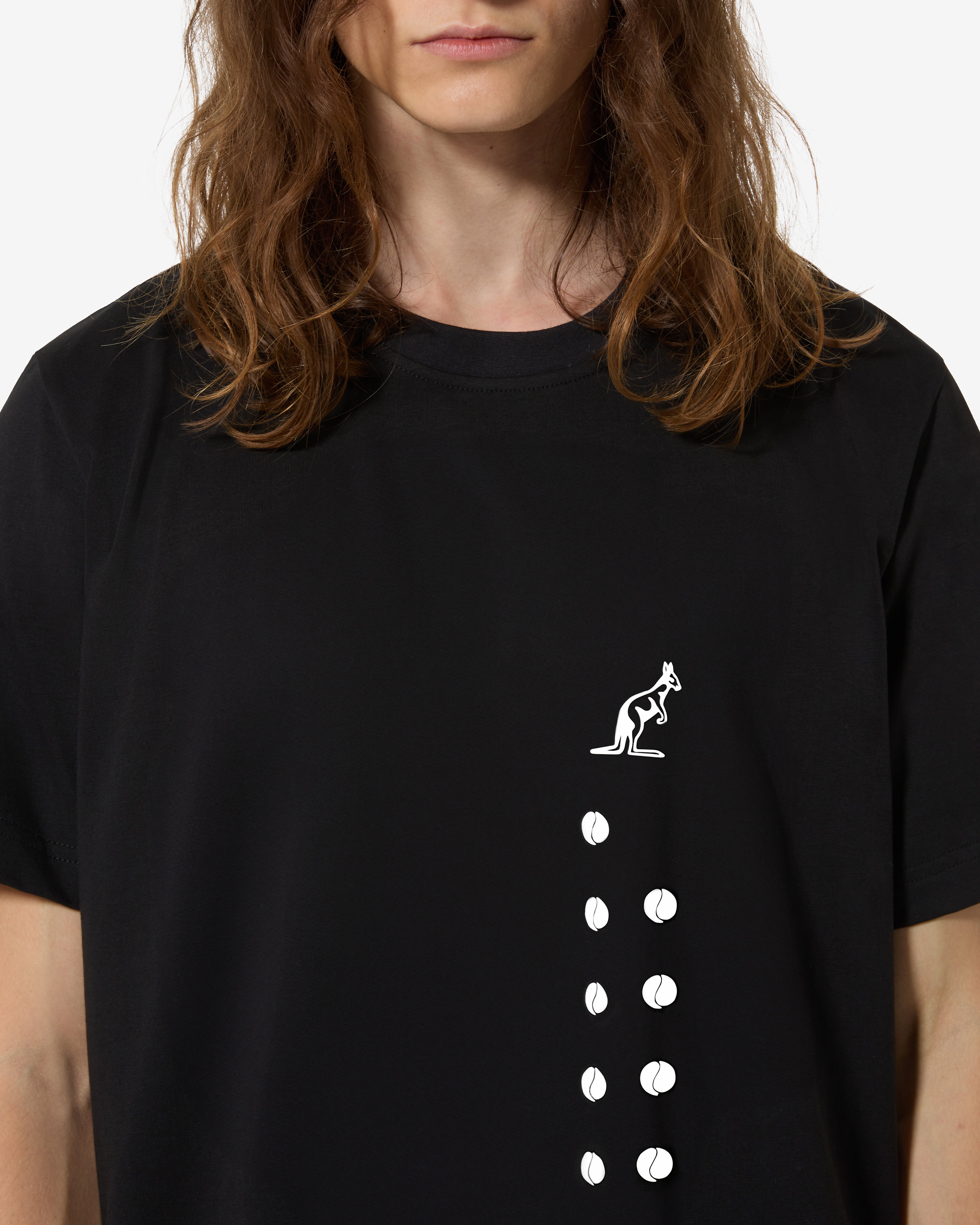 australian-pinkangoo-t-shirt-nera-t-shirt-cotone-regular-fit image 3