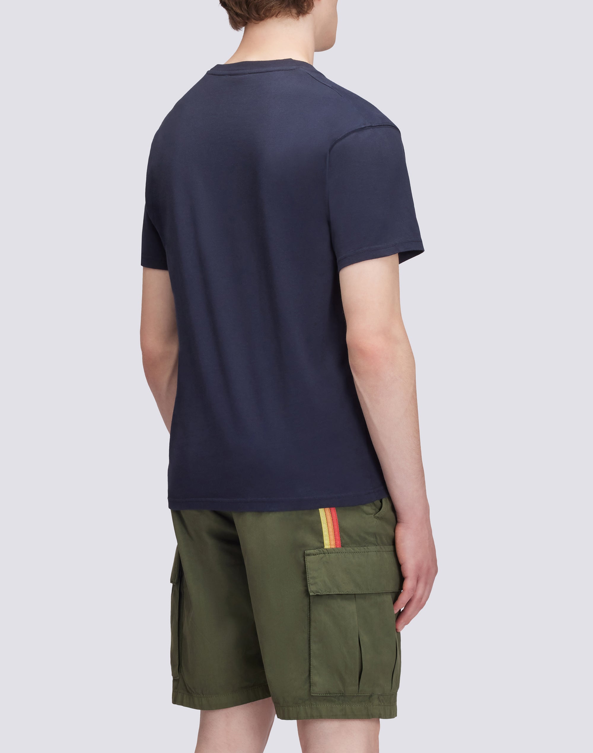 sundek-t-shirt-uomo-tinta-unita-con-ricamo-mezza-manica image 3