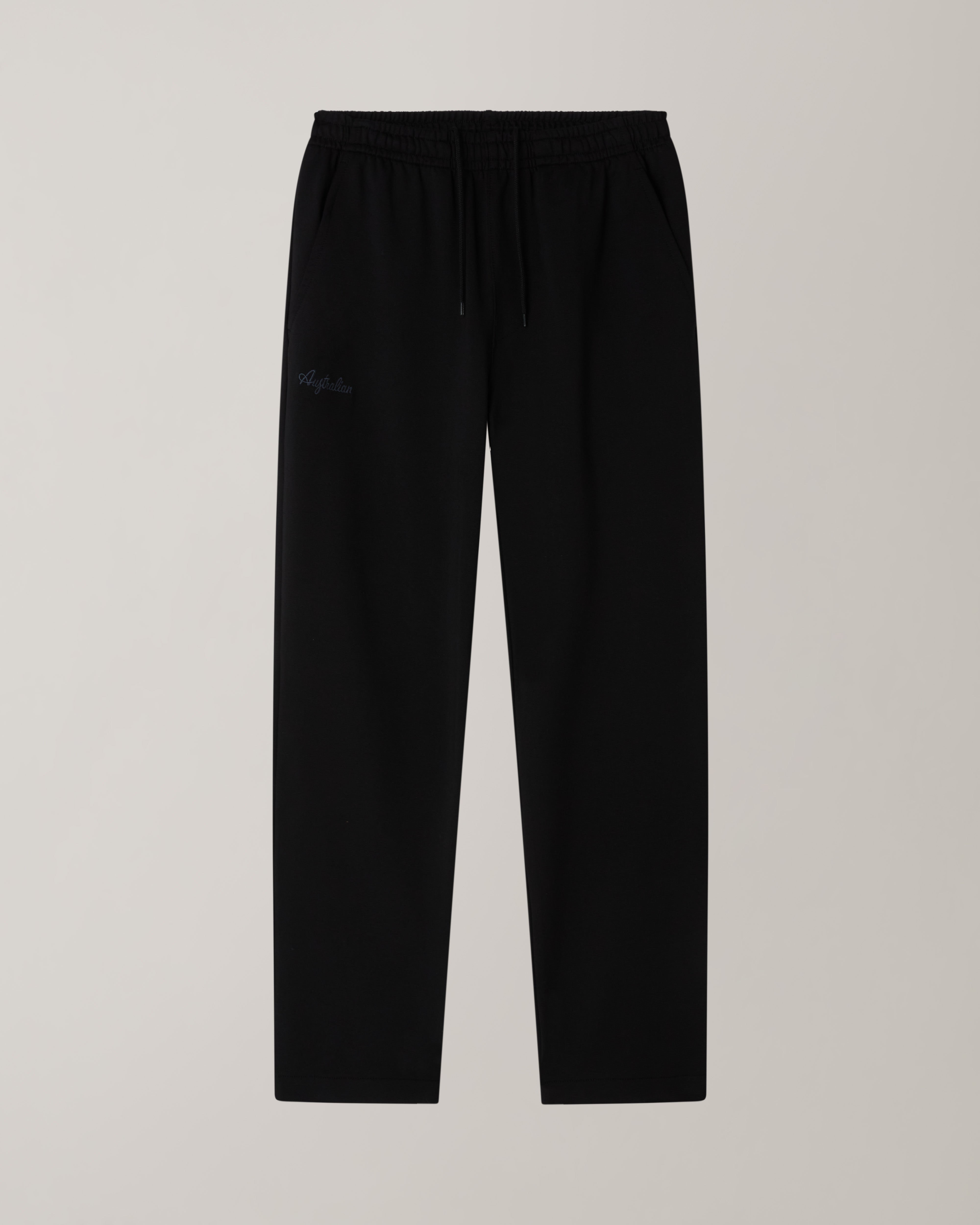 australian-dream-track-pant-pantalone-tuta-nero-in-misto-cotone image 7
