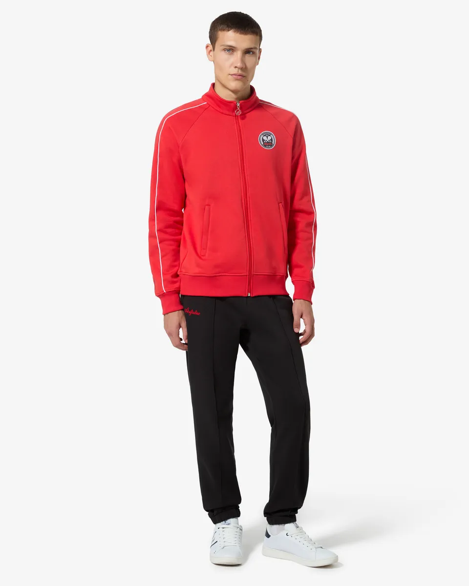 australian-tennis-crew-tuta-da-uomo-in-felpa-rosso-vivo image 1