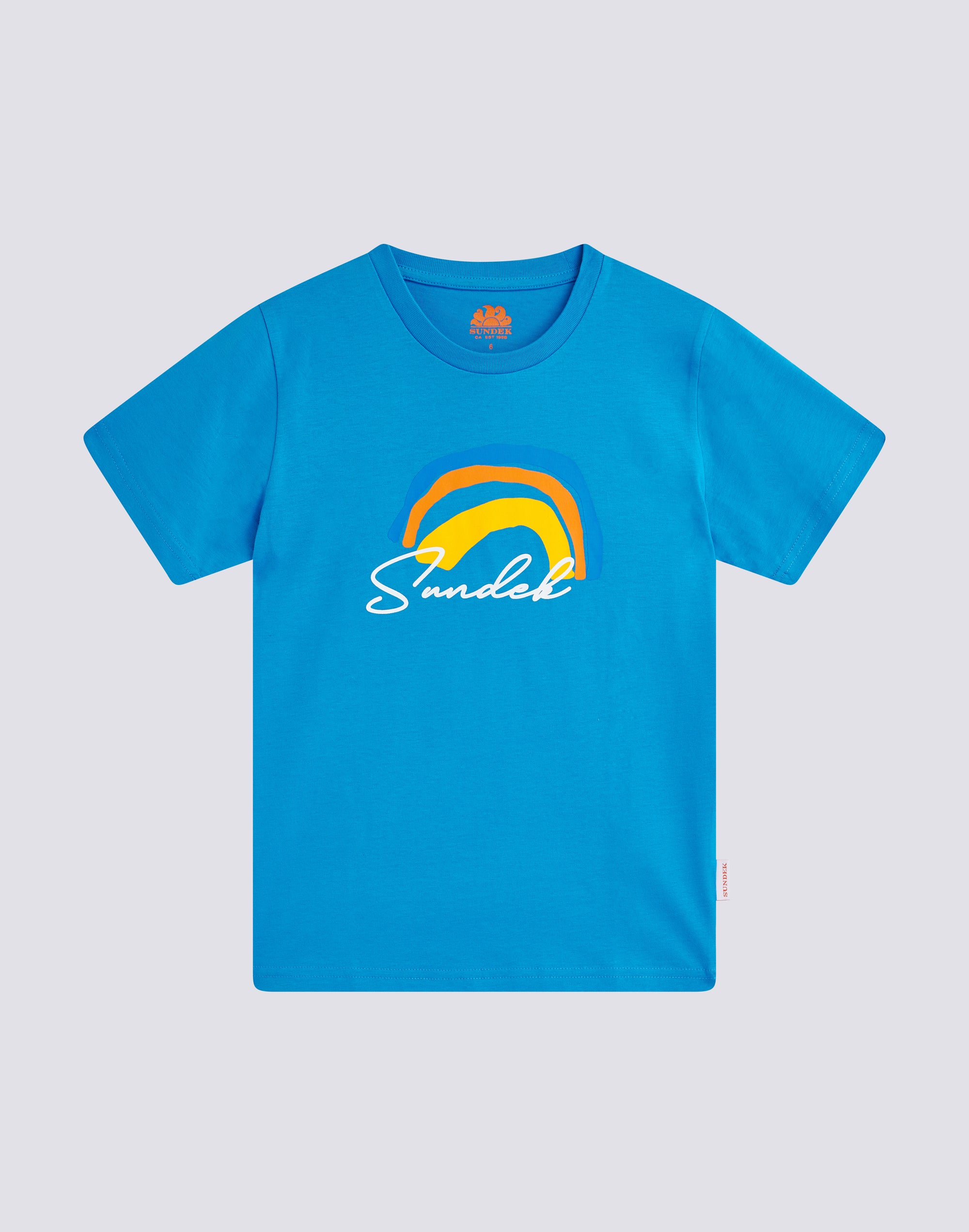 sundek-t-shirt-con-stampa-arcobaleno-da-bambino image 1