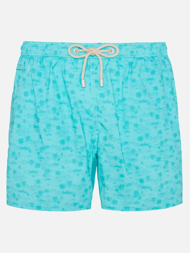 mc2-saint-barth-comfort-light-costume-mare-uomo-hawaiana-verde-acqua image 1