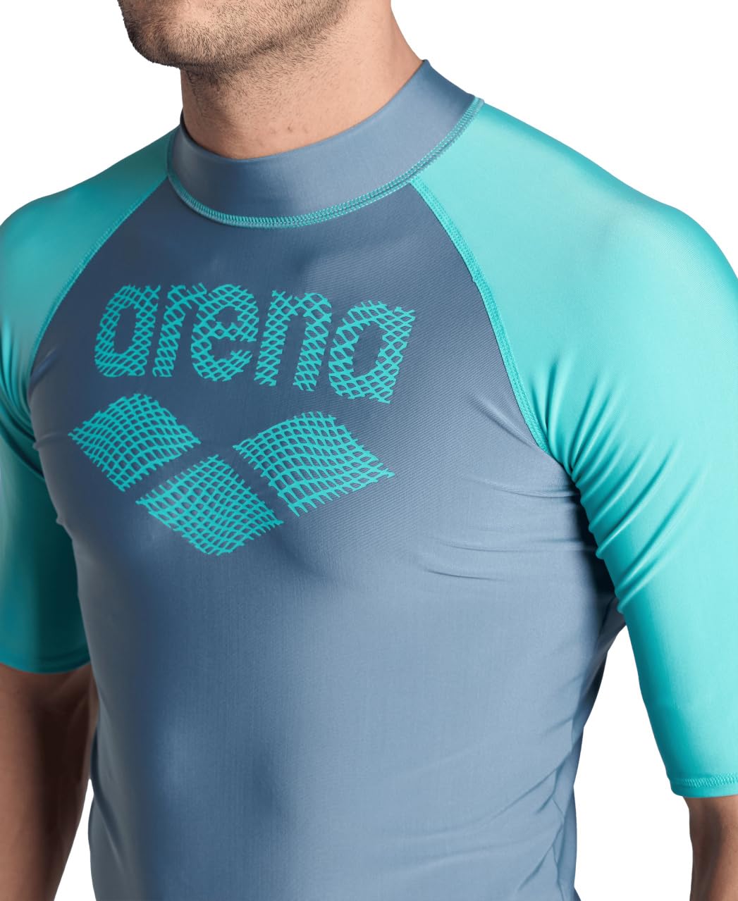arena-rash-vest-s-s-graphic-maglia-antiabrasione-a-maniche-corte-uomo-grafica-ic image 3