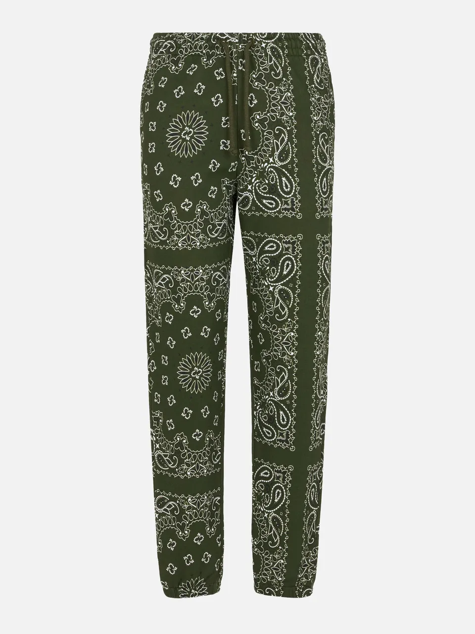mc2-saint-barth-oda-pantalone-donna-felpa-bandana-verde image 1