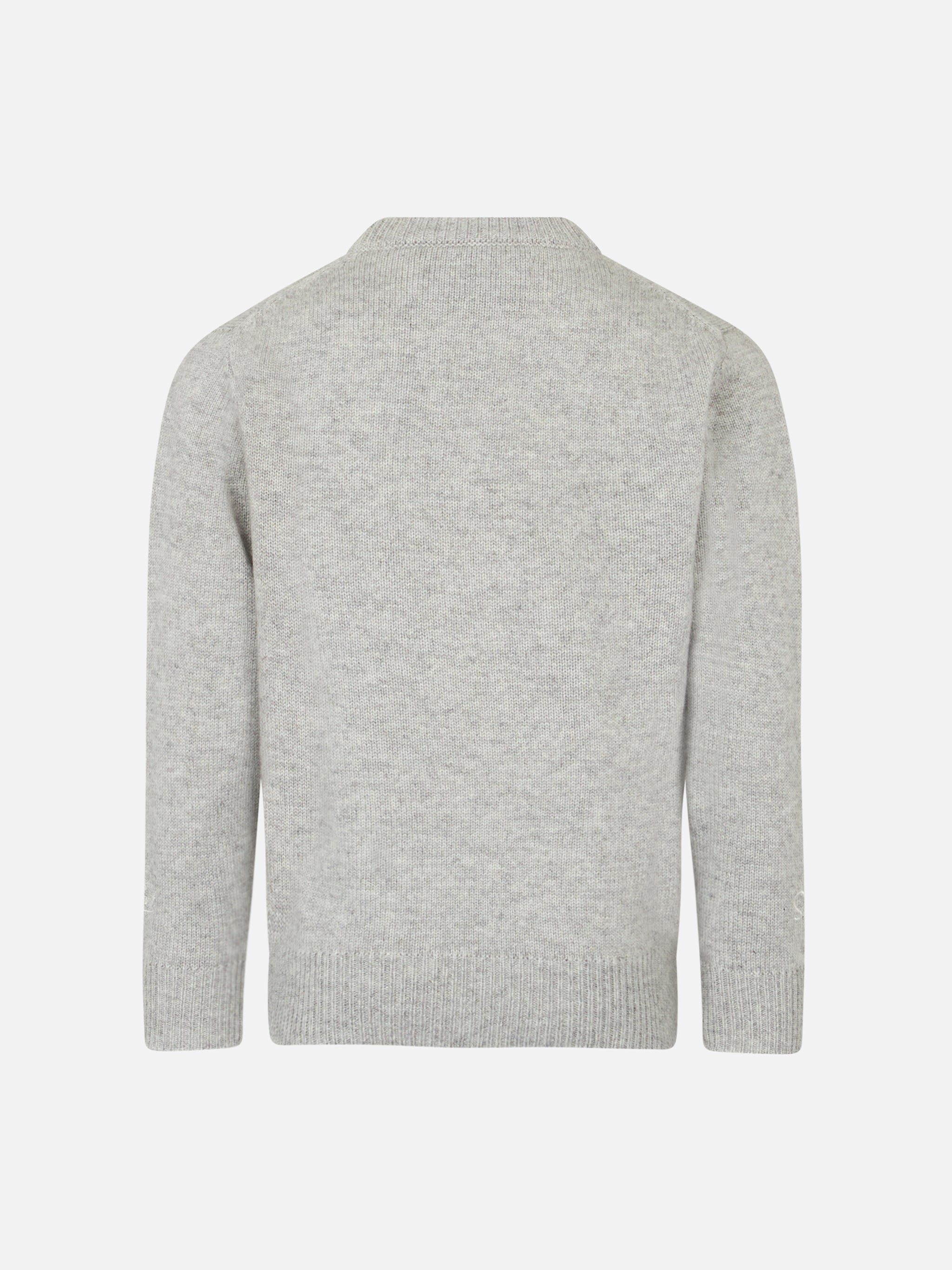 mc2-saint-barth-dou-maglione-bambino-girocollo-bart-simpson-grigio image 3